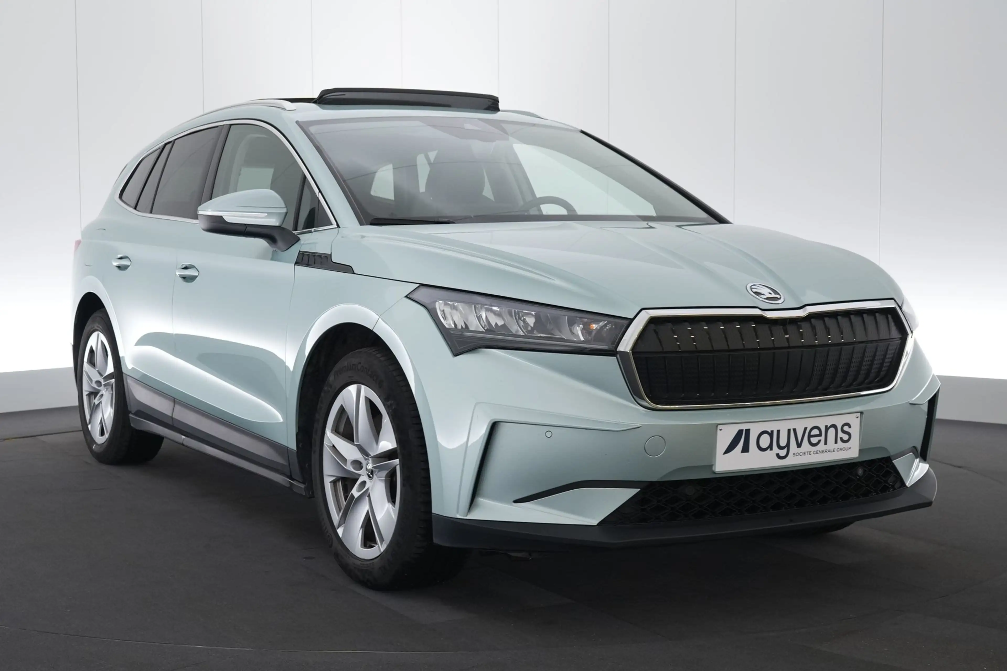 Skoda Enyaq IV 60 LEDER/STOF LED GPS PDC CAM Pano Keyless Verw — photo 3