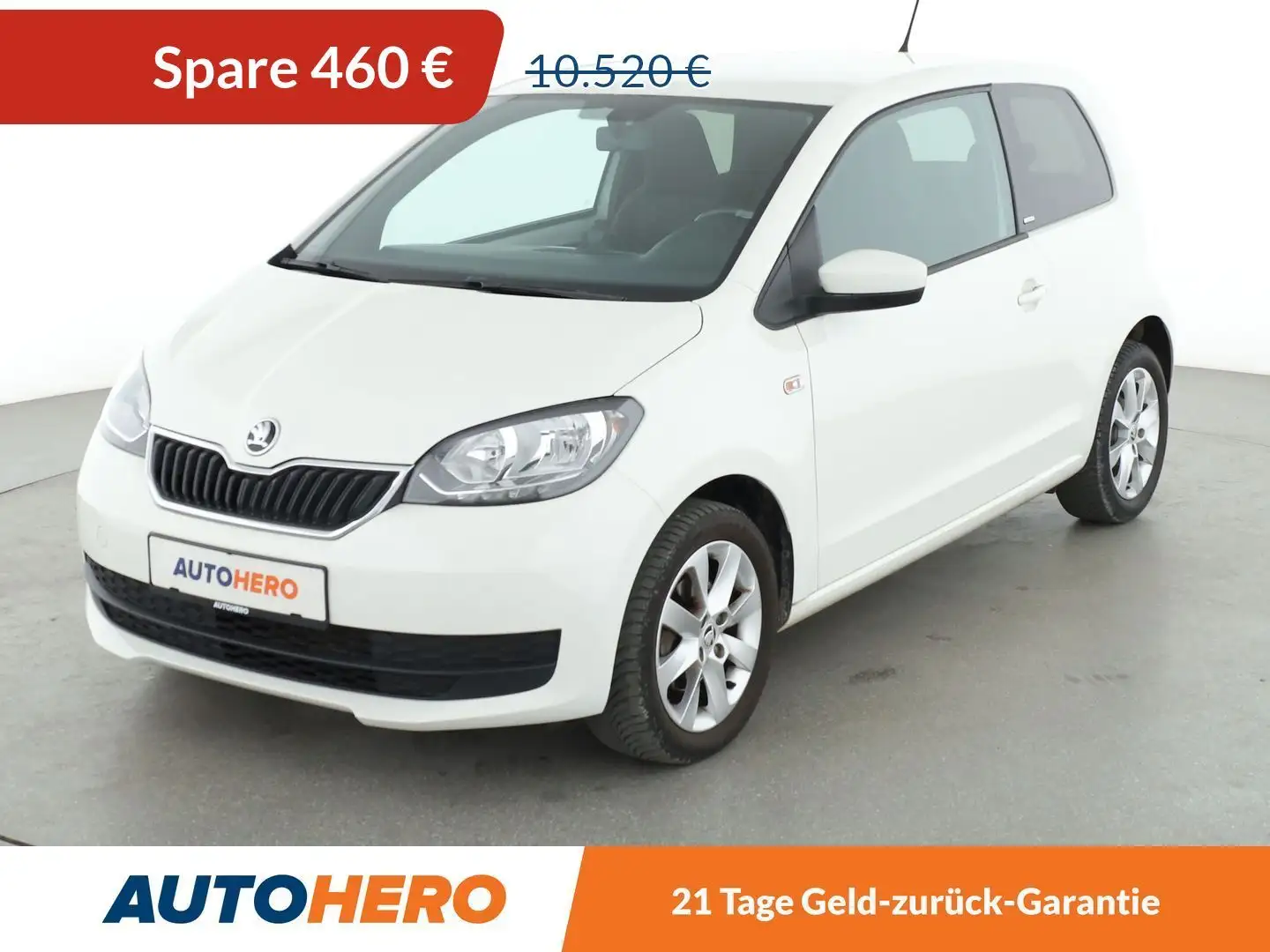 Skoda Citigo 1.0 MPI Clever*PDC*SHZ*KLIMA*ALU* Weiß - 1