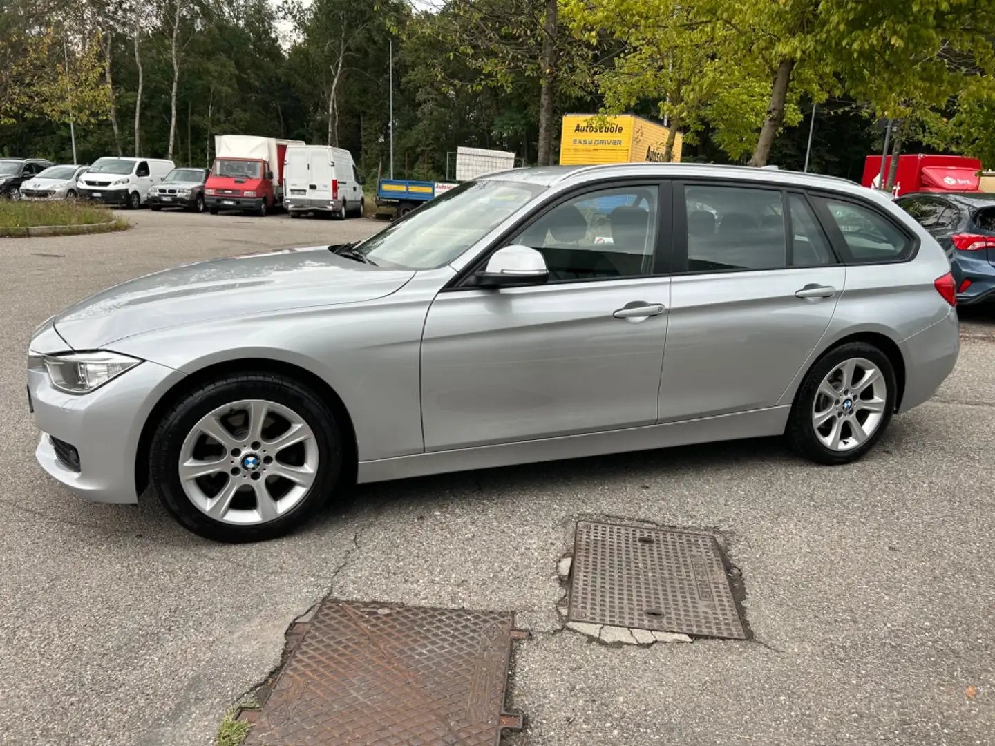BMW 320 320d Touring Msport Grigio - 2