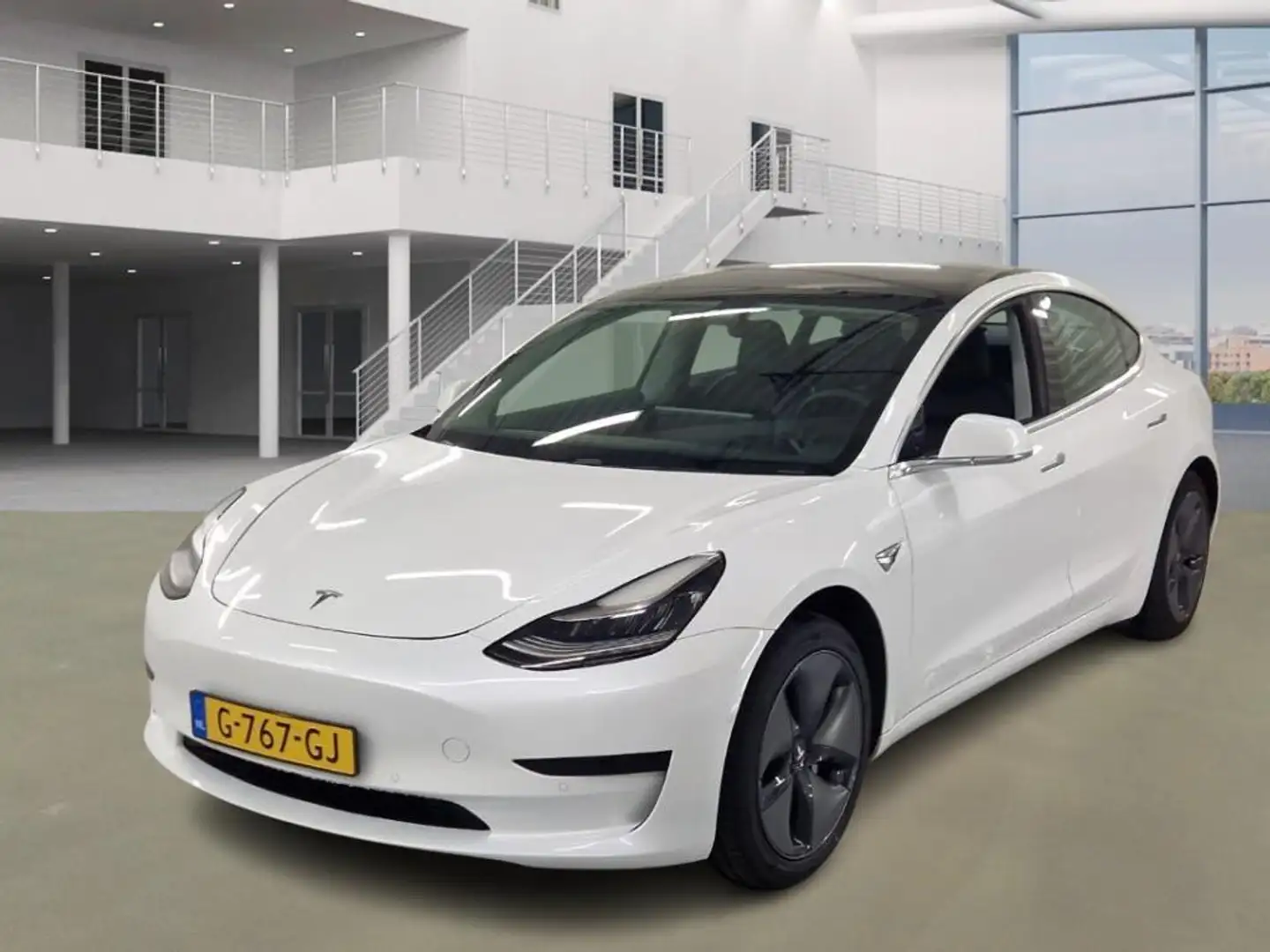 Tesla Model 3 Standard RWD Plus 60 kWh|TREKHAAK AFNEEMBAAR Blanc - 1