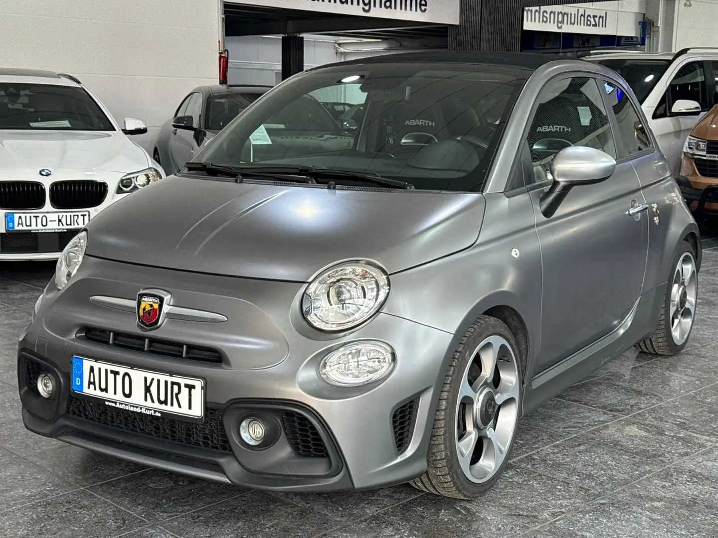 Abarth 595 Turismo Autom*Leder *Navi*FSD*PDC*AHK Gris - 2