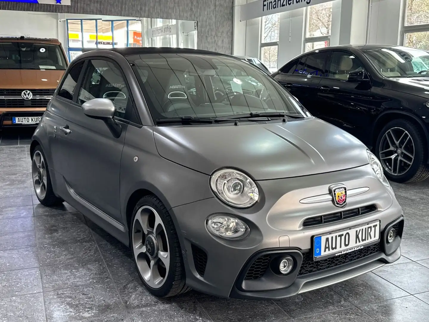 Abarth 595 Turismo Autom*Leder *Navi*FSD*PDC*AHK Gris - 1
