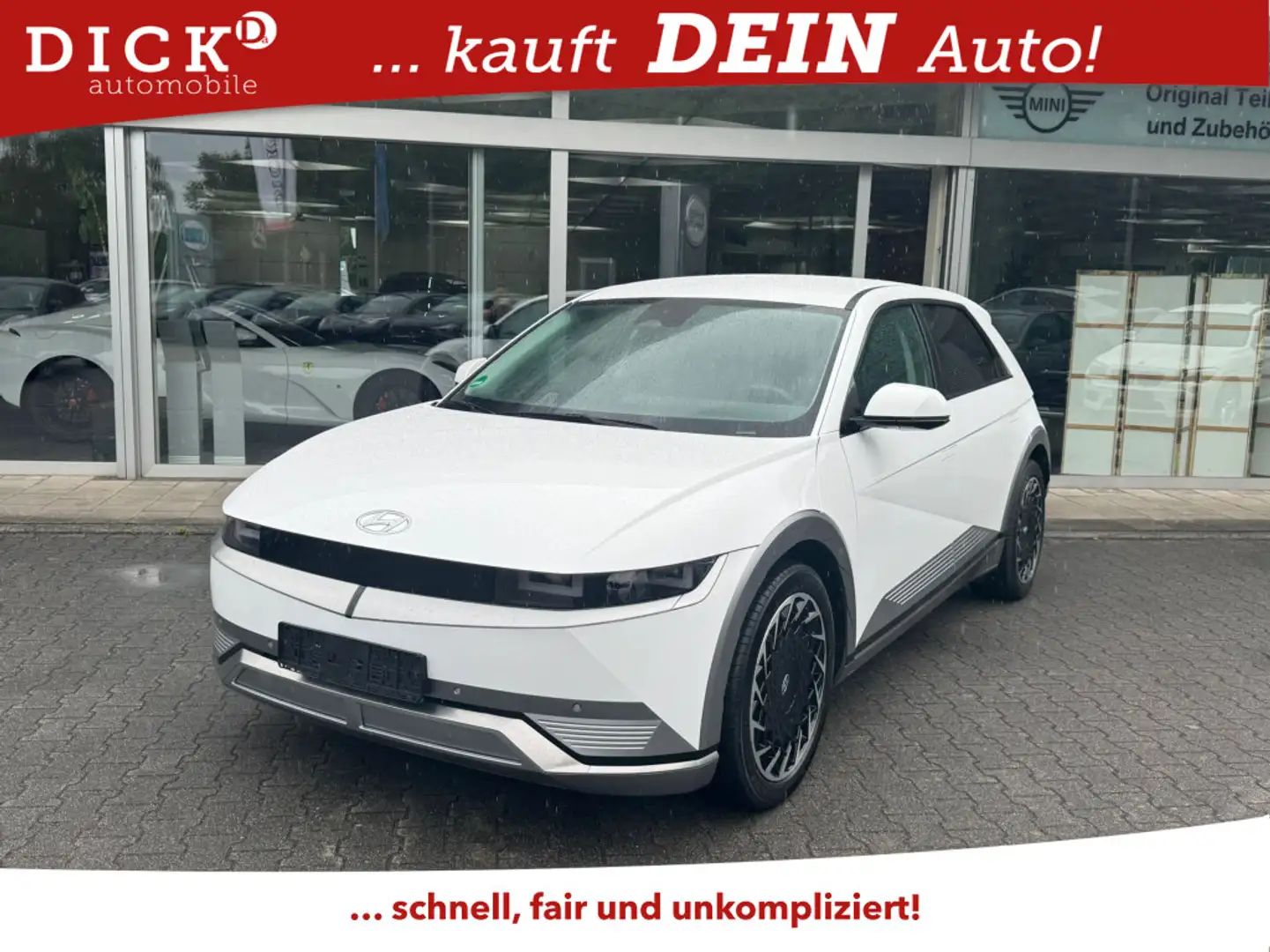 Hyundai IONIQ 5 Techniq LEDER+NAVI+LED+SHZ+KAMER+ACC+20 Weiß - 1