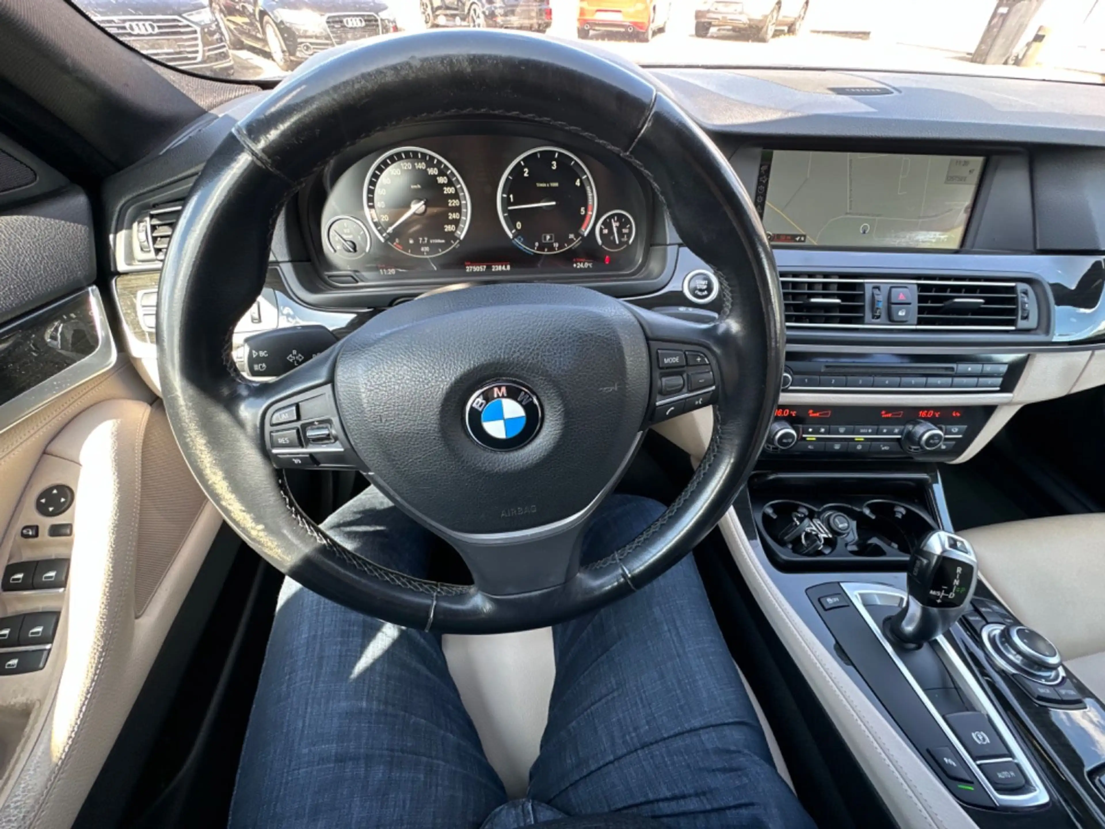 BMW 525 5 Touring NAVI XENON LEDER TEMPOMAT AHK — photo 11