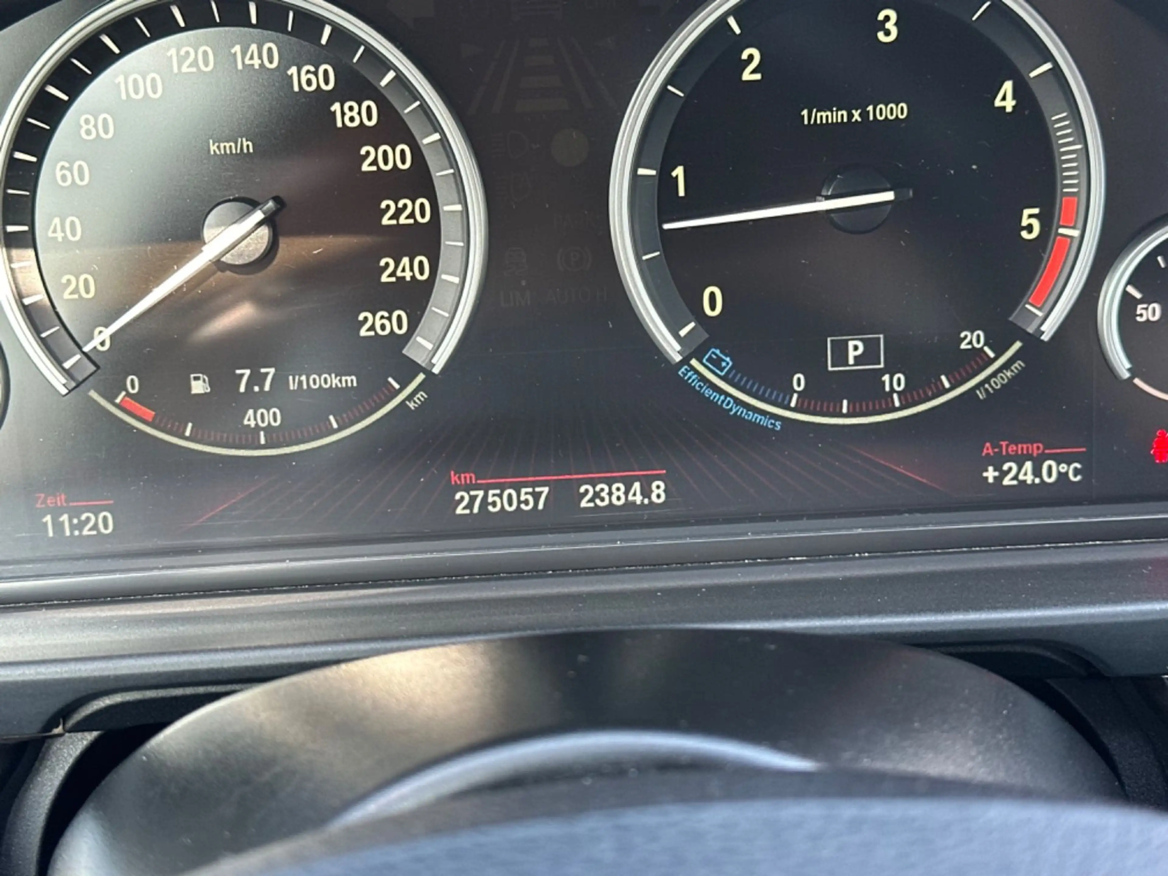 BMW 525 5 Touring NAVI XENON LEDER TEMPOMAT AHK — photo 12