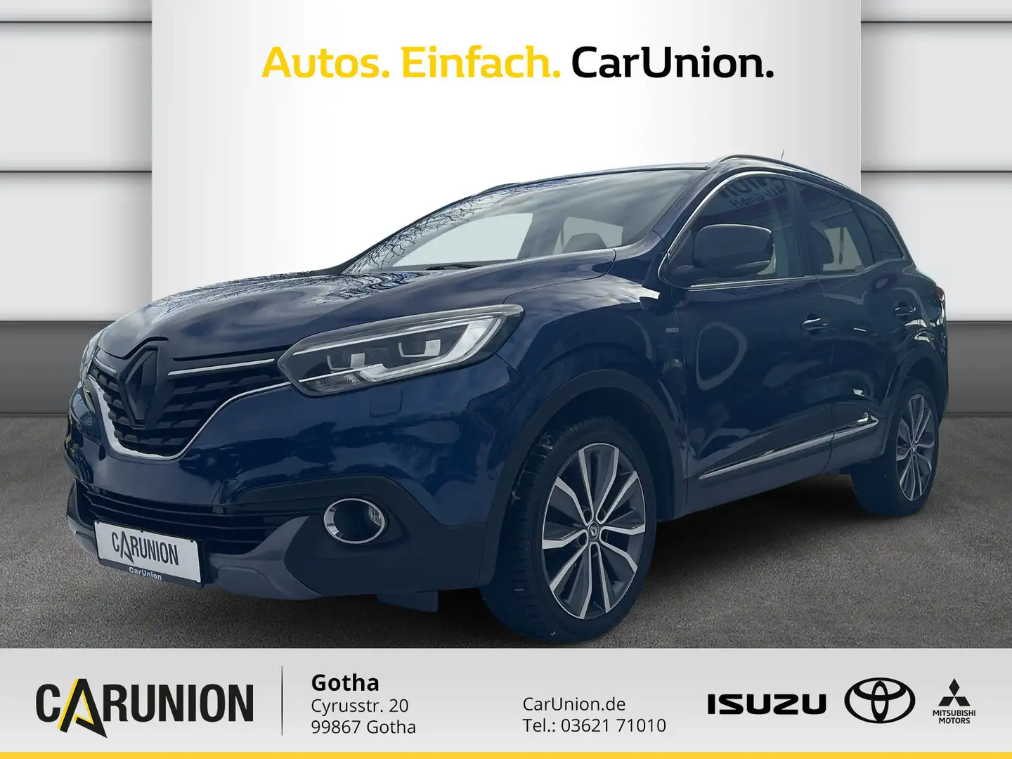 Renault Kadjar 1.6 dCi 130 Bose Edition 4x4 Energy Blau - 1