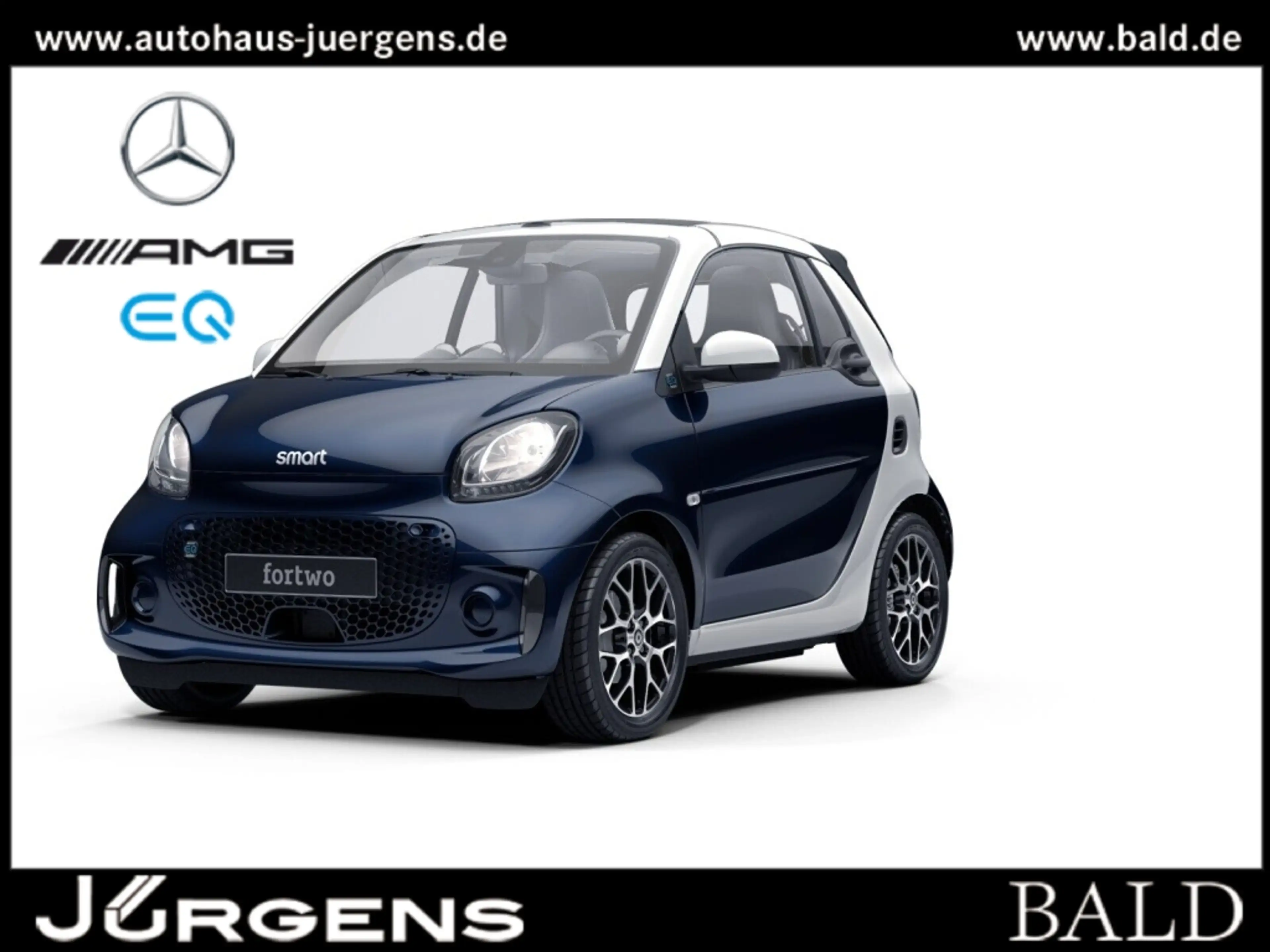 smart forTwo EQ  cabrio Leder+PTS+SHZ