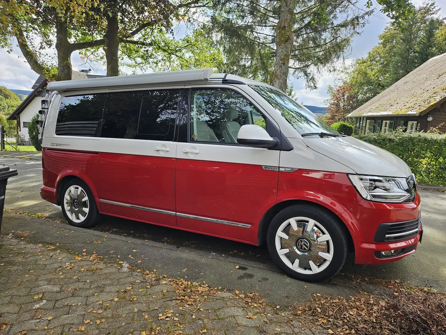 Volkswagen T6 California Ocean red TDI Červená - 1