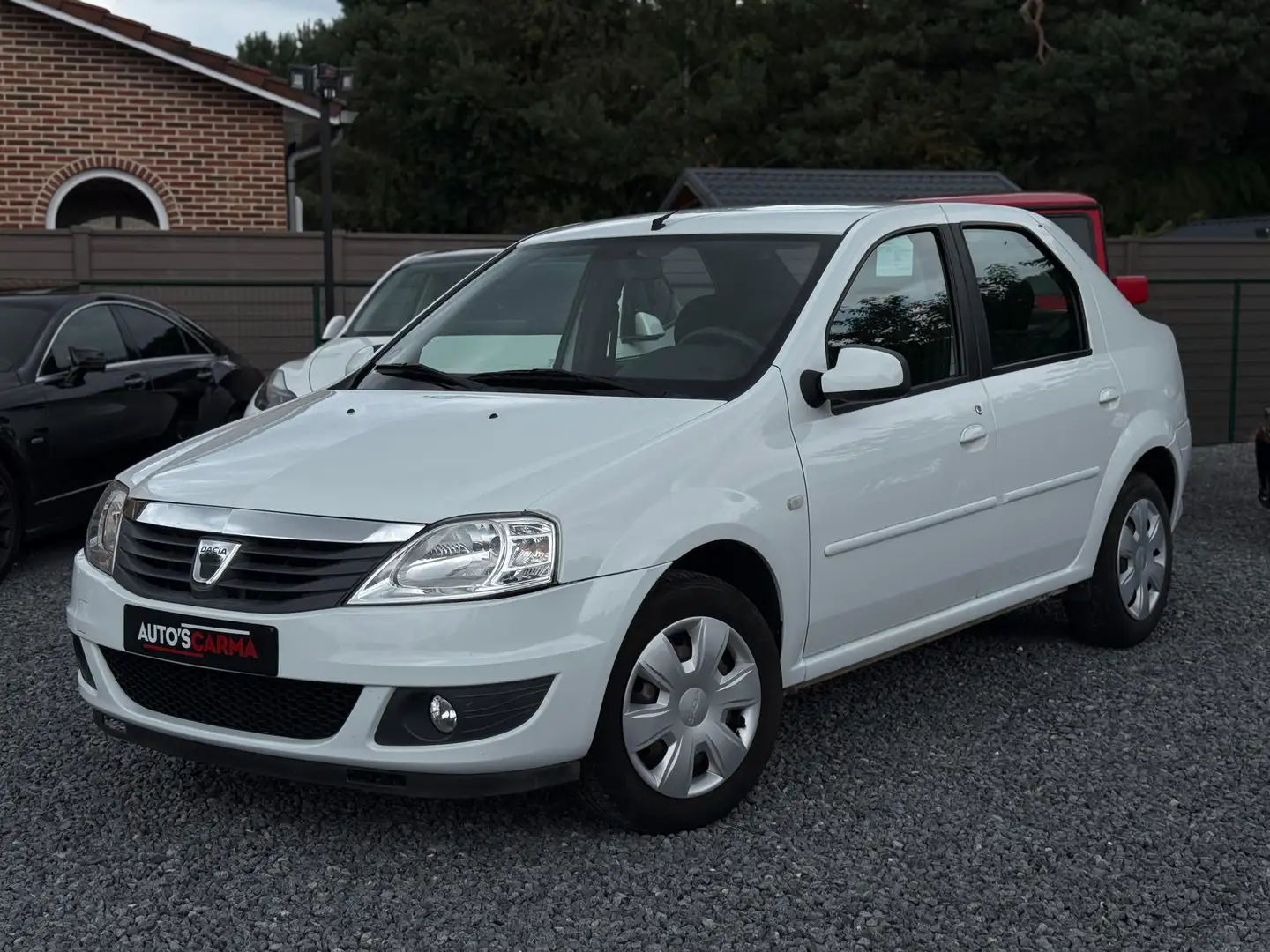 Dacia Logan 1.2 Benzine Sedan ElektR 75 Pk 1Ste Eigenaar Blanc - 1