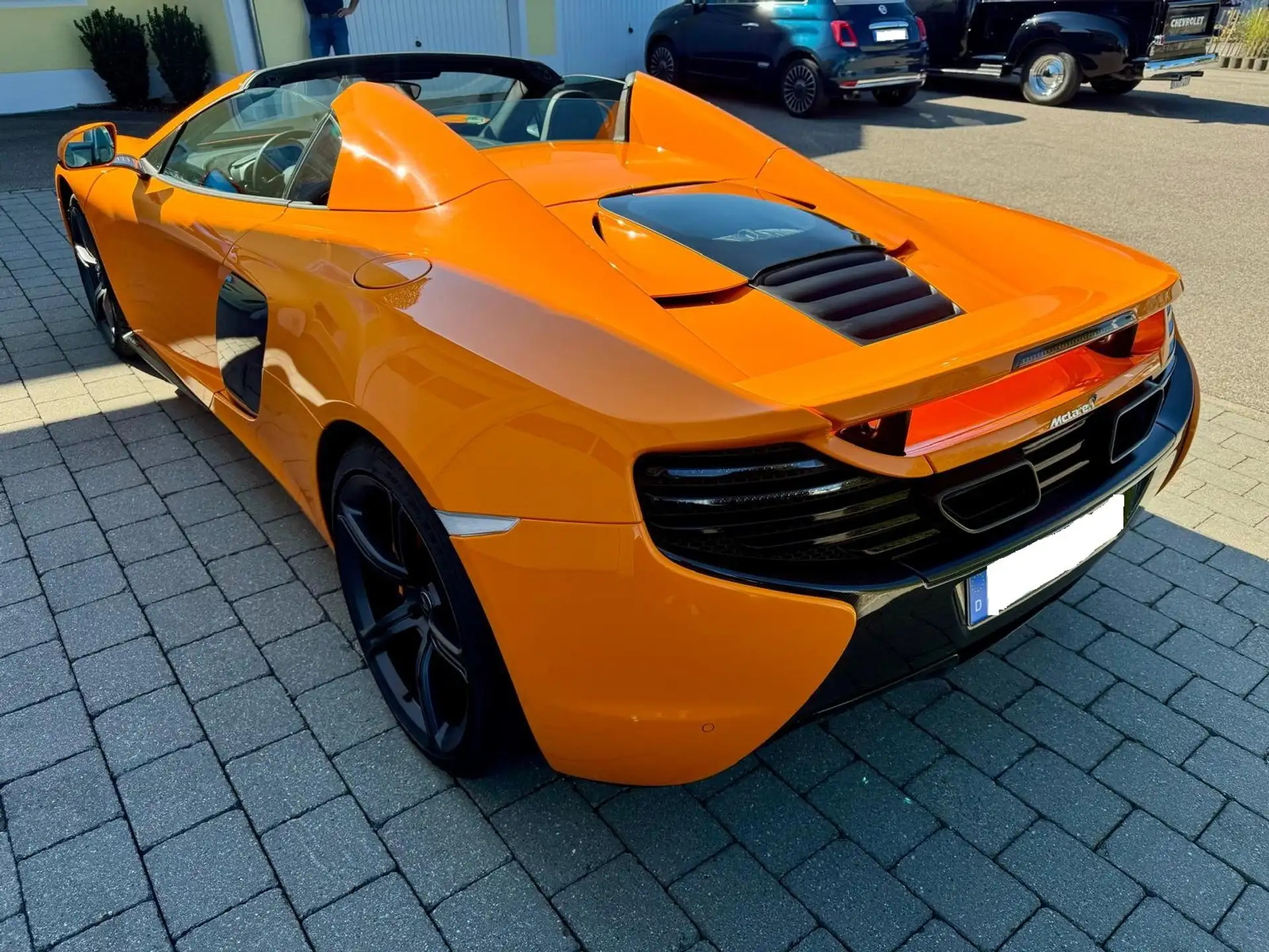 맥라렌 650S 650 Sport Spider 2016 주황 사진 6