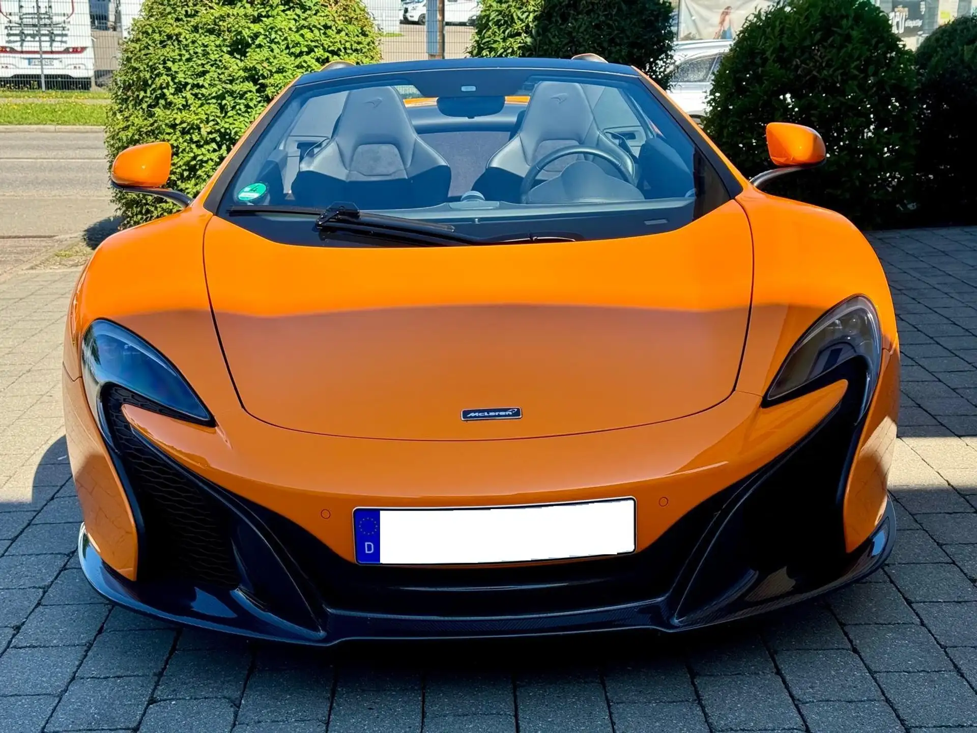 맥라렌 650S 650 Sport Spider 2016 주황 사진 4