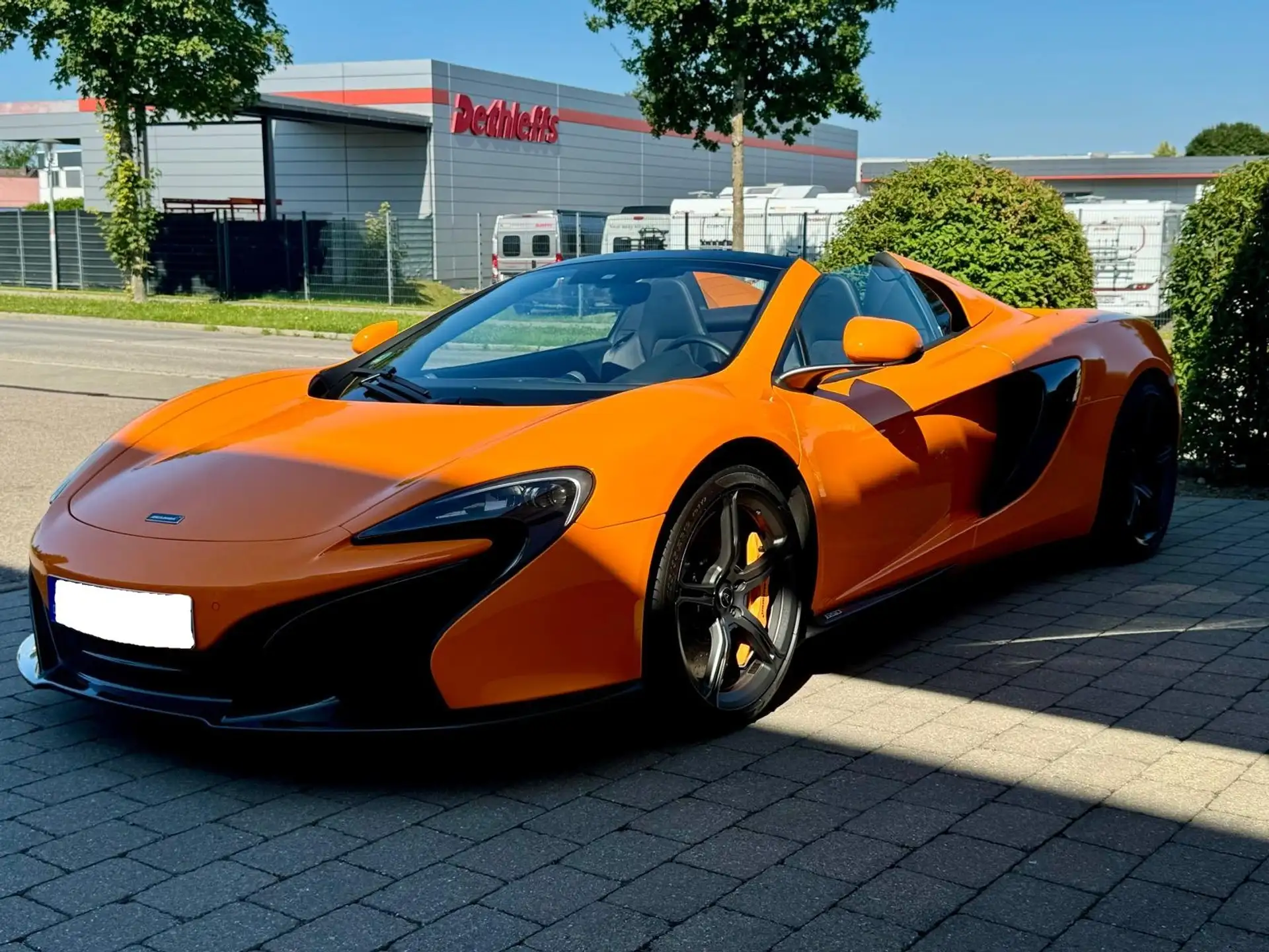 맥라렌 650S 650 Sport Spider 2016 주황 사진 3