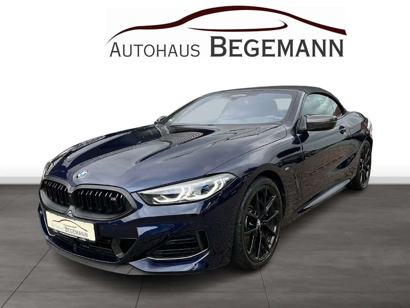 BMW M850 i xDrive Cabrio B&W Carbon Laser NP:173T Bleu - 1