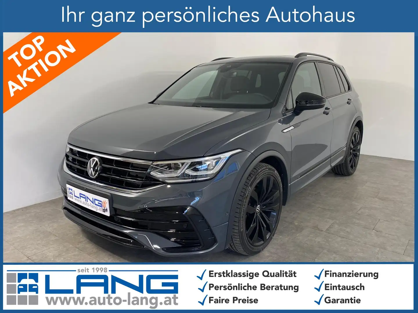 Volkswagen Tiguan 1.5 TSI R-Line LED*NAVI*RFK*5 JAHRE GARANTIE 11... Grau - 1