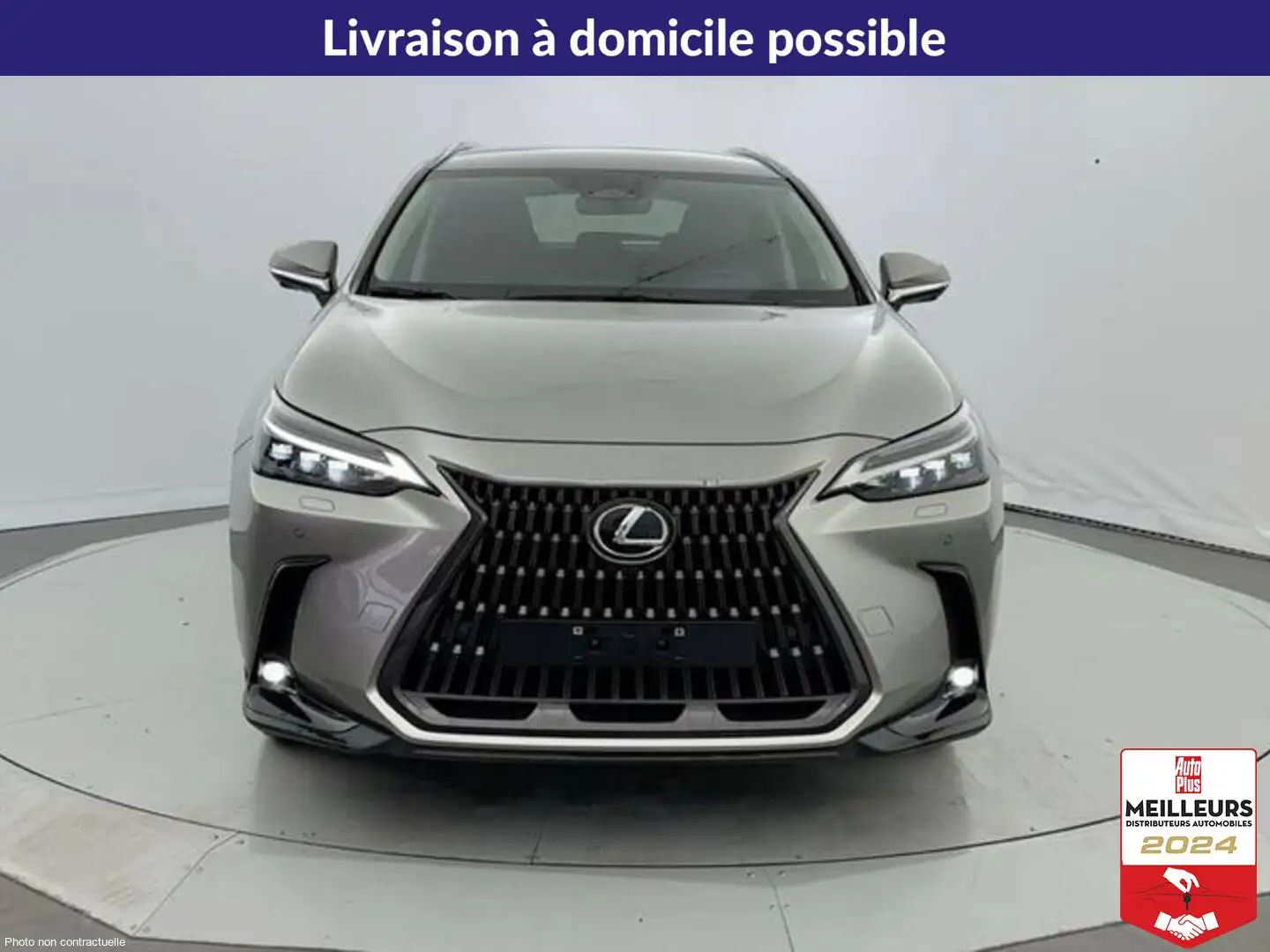 Lexus NX 350h 350h 4WD Hybride Luxe Gris - 2