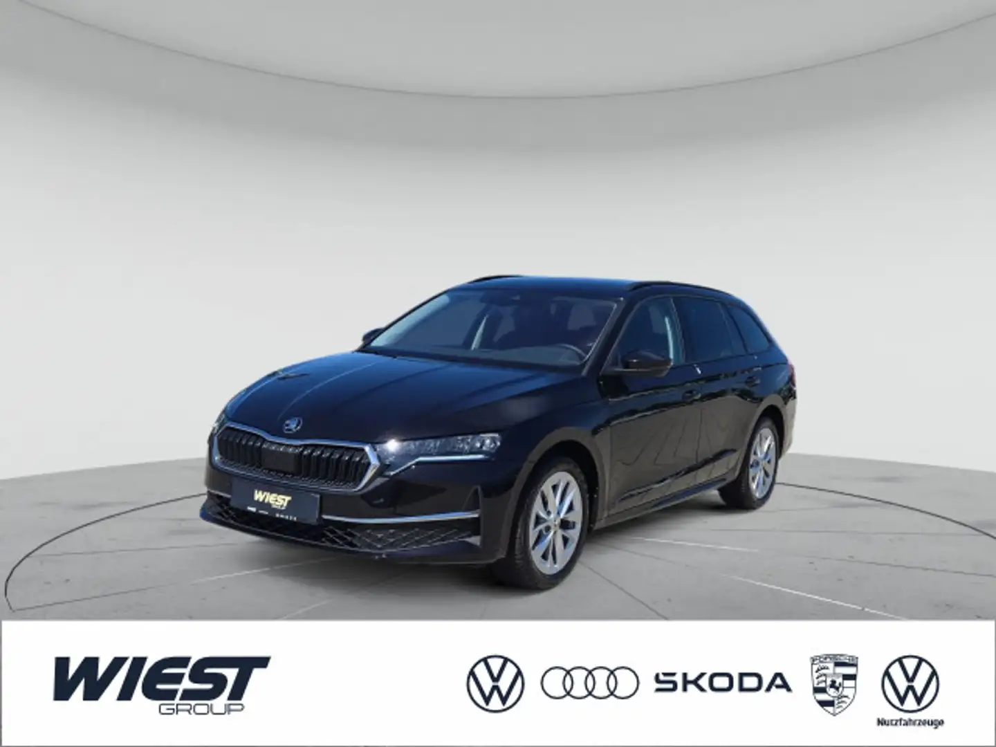 Skoda Octavia Combi Selection 1.5 eTSI DSG, KAM/LED/FR Schwarz - 1