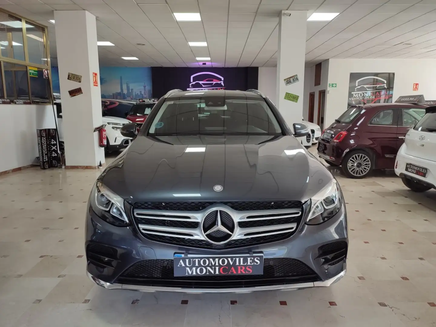Mercedes-Benz GLC 220 220d 4Matic Aut. Gris - 2