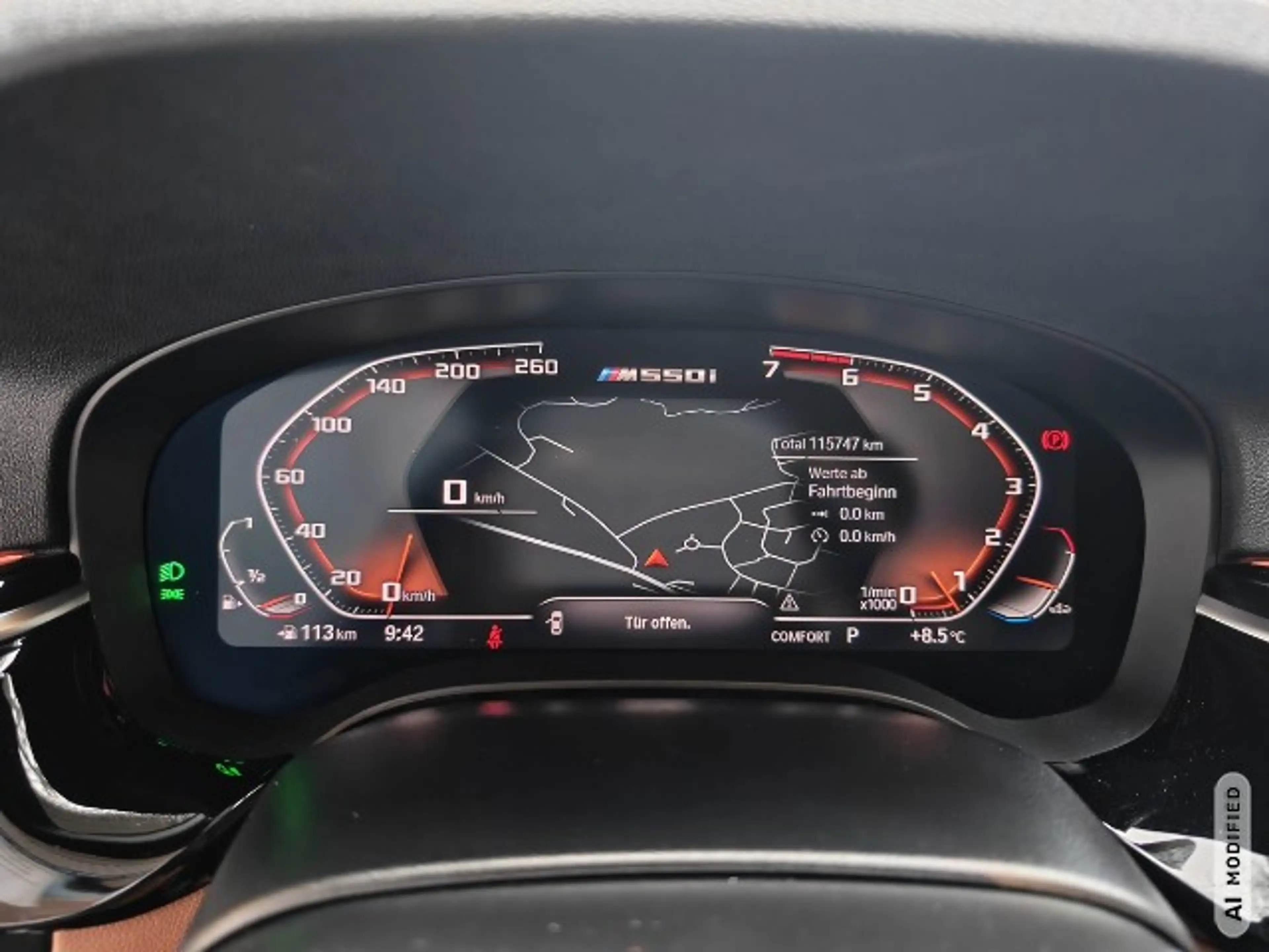 BMW M550 i xDRIVE 1H*VOLL*LEDER*AHK*STANDHZ*GSD*HUD*V+H*HAR — photo 8