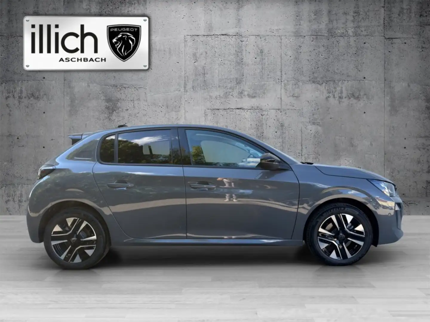 Peugeot 208 ALLURE Hybrid 110 e-DCS6 Grau - 2