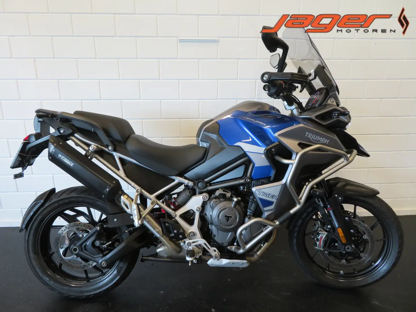 Triumph Tiger 1200 GT PRO COBRA NIEUWSTAAT! Blauw - 1