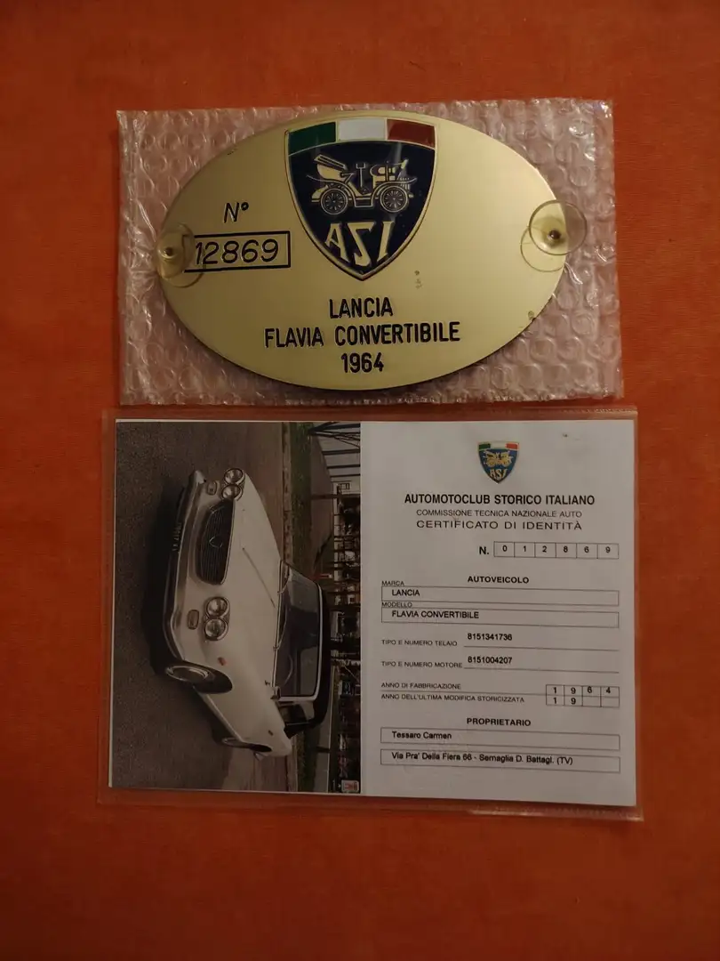 Lancia Flavia 1500 Beyaz - 2