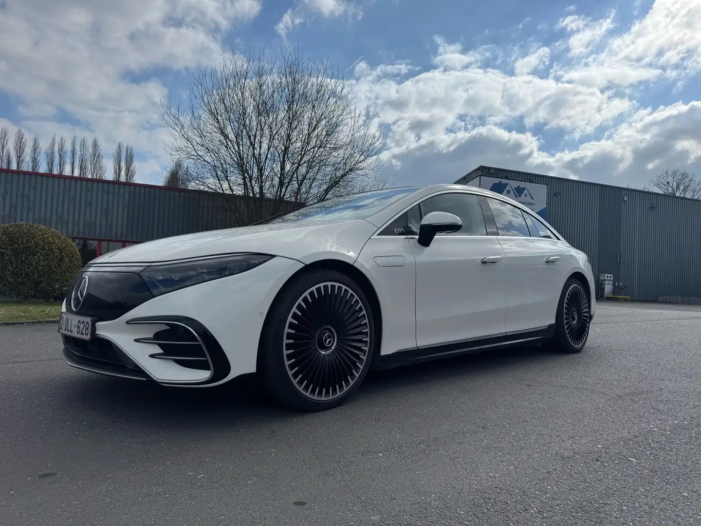 Mercedes-Benz EQS 450+ AMG Line Blanc - 2