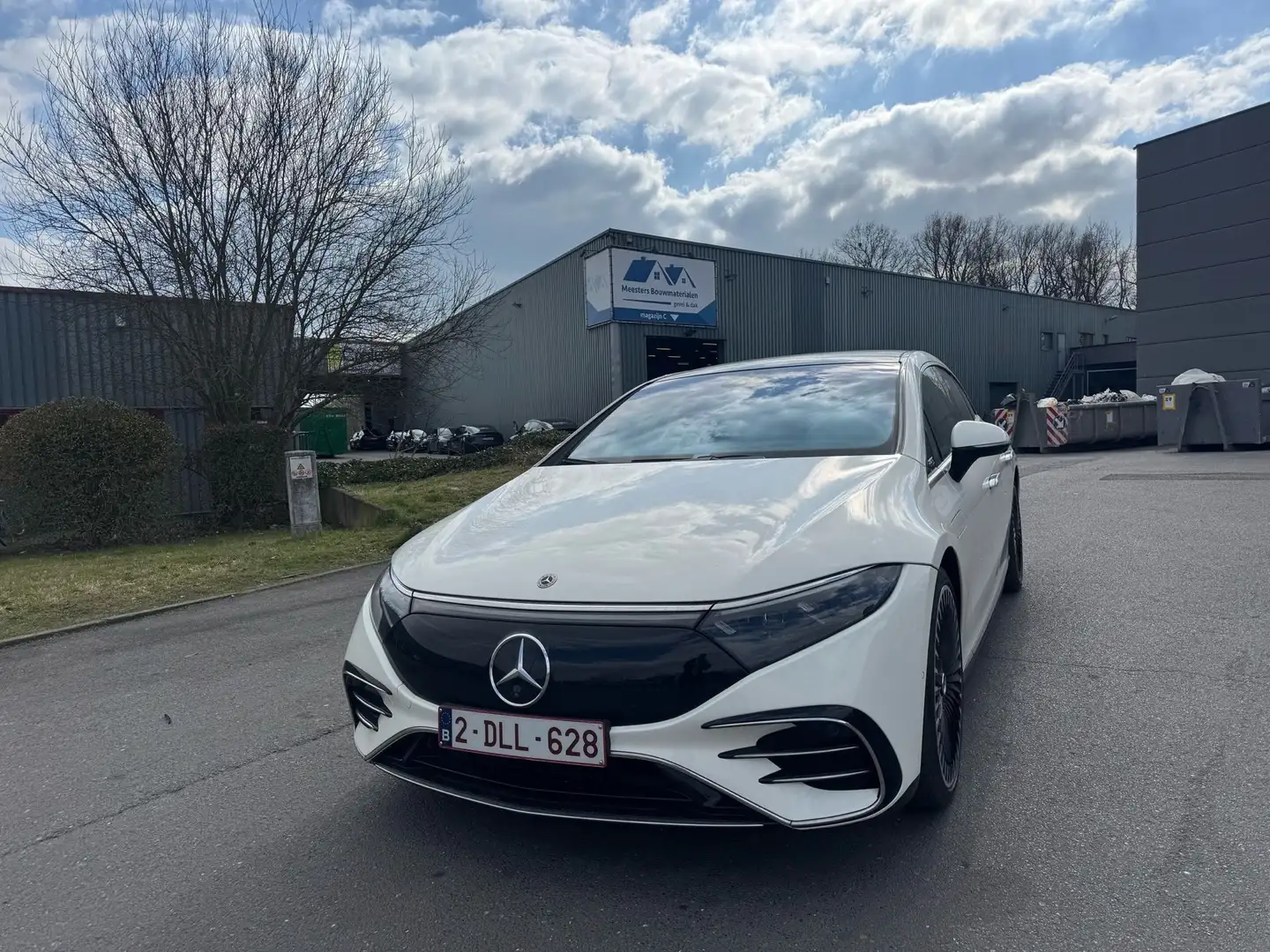 Mercedes-Benz EQS 450+ AMG Line Blanc - 1