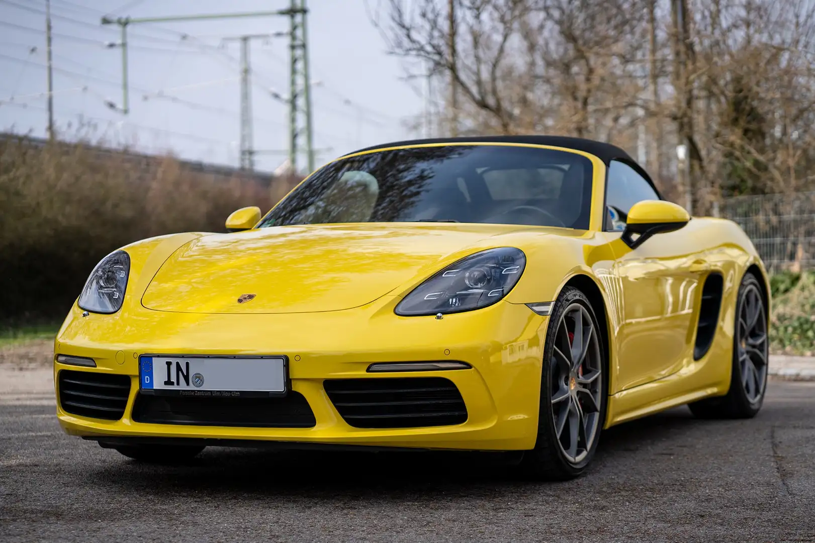 Porsche 718 Boxster S PDK VOLL Approved ohne OPF Gelb - 1