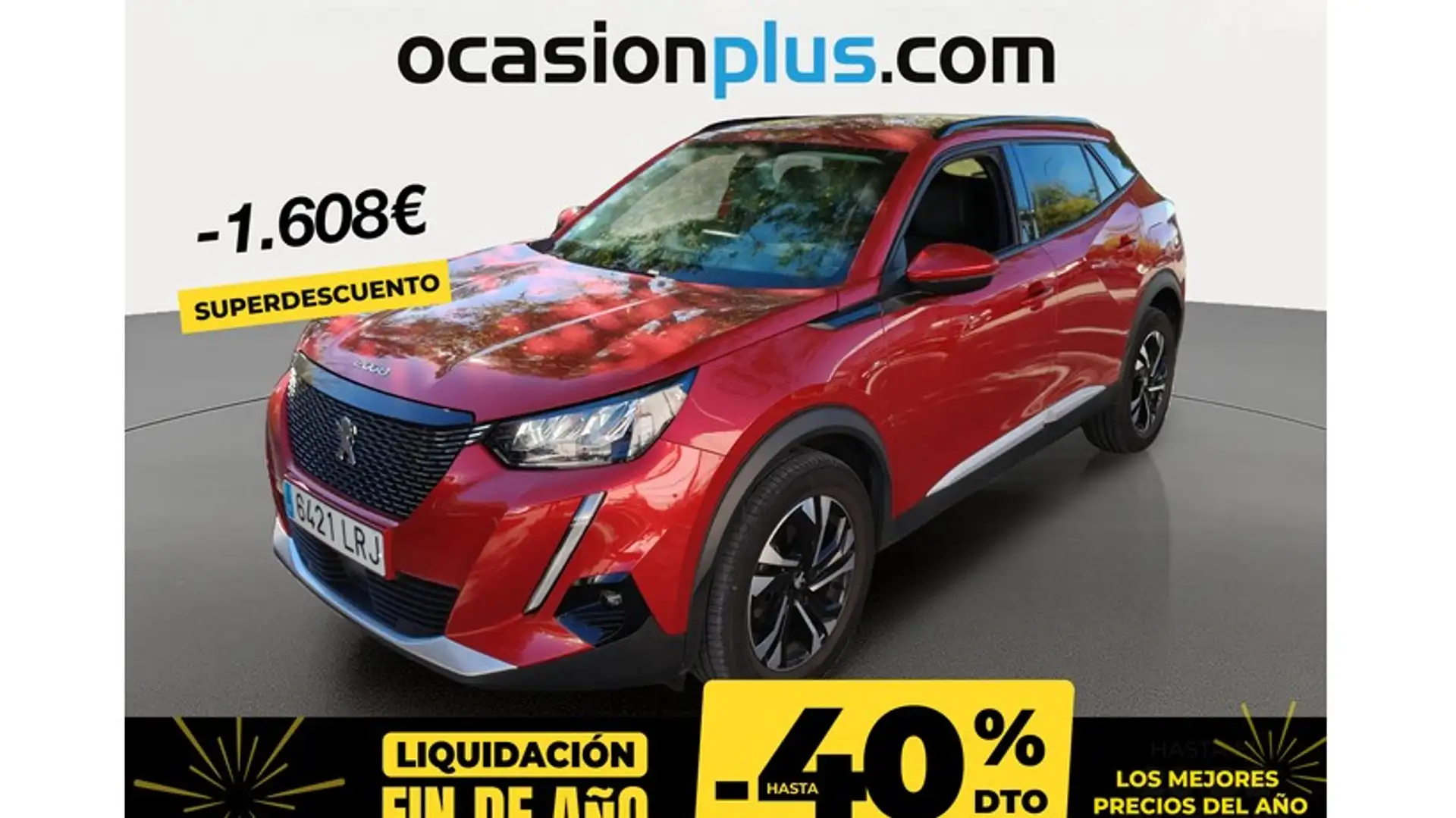 Peugeot 2008 1.2 PureTech S&S Allure Pack 130 Rouge - 1