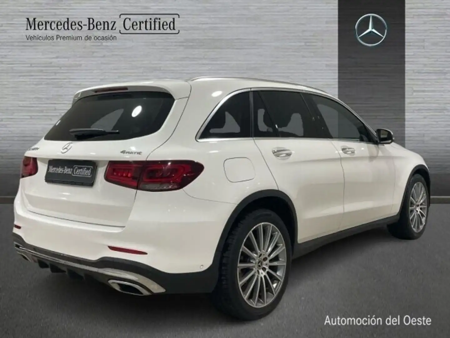 Mercedes-Benz GLC 220 d 4matic amg line (euro 6d) Blanc - 2
