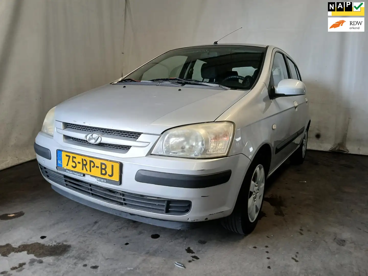 Hyundai Getz 1.3i Active Cool - Airco - Schade Gris - 1