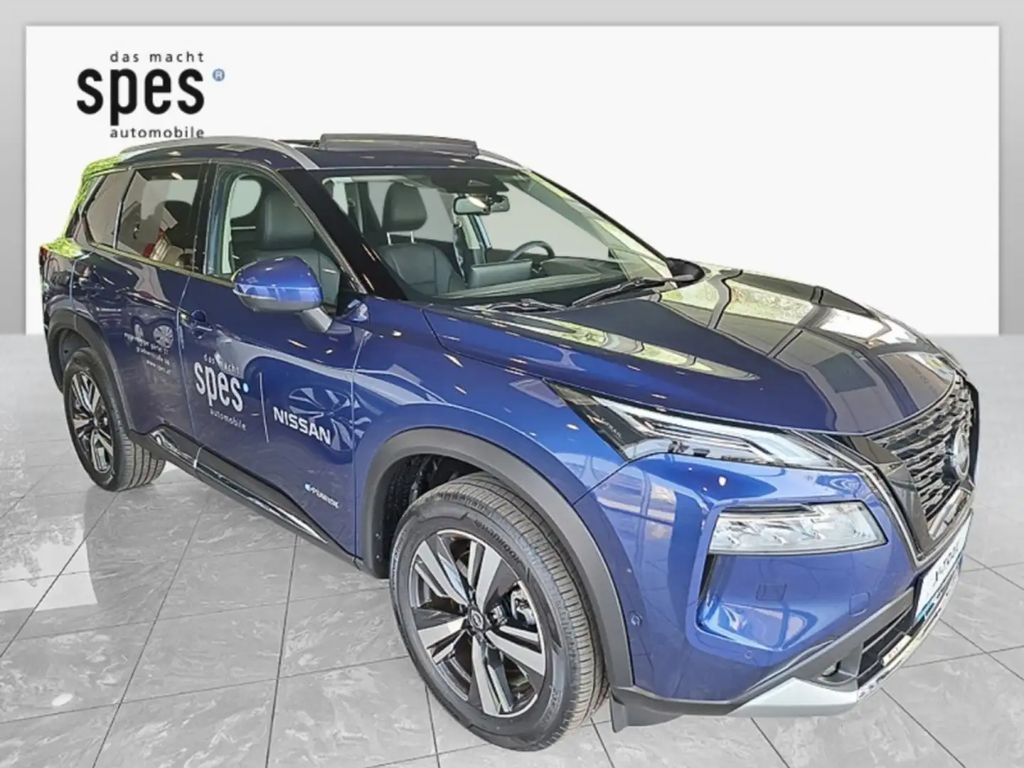 Nissan X-Trail e-POWER 4x4 TEKNA+ Bleu - 1