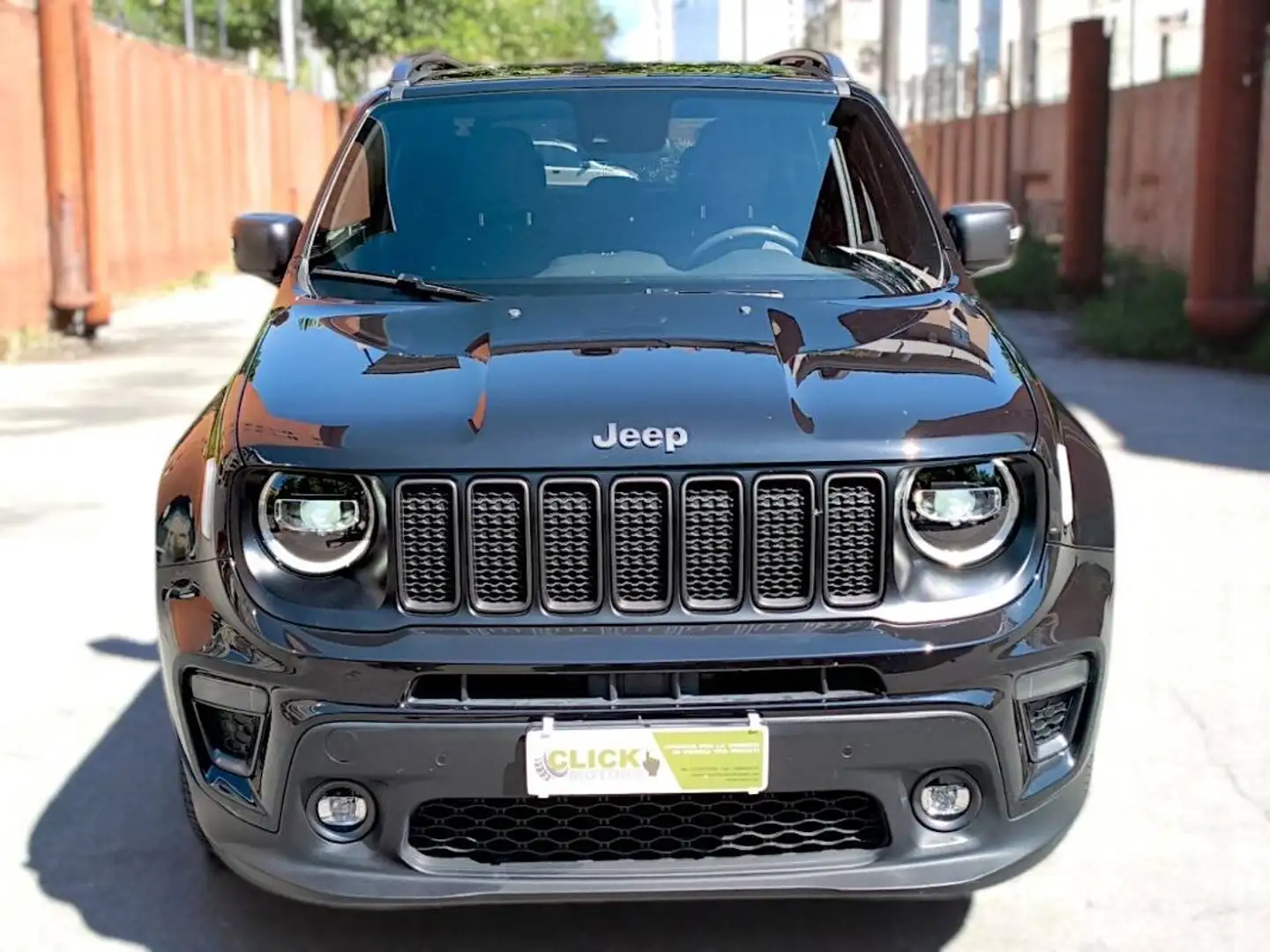 Jeep Renegade Renegade 2021 - 1.3 t4 phev 80th Ani-sary 4xe at6 Zwart - 2