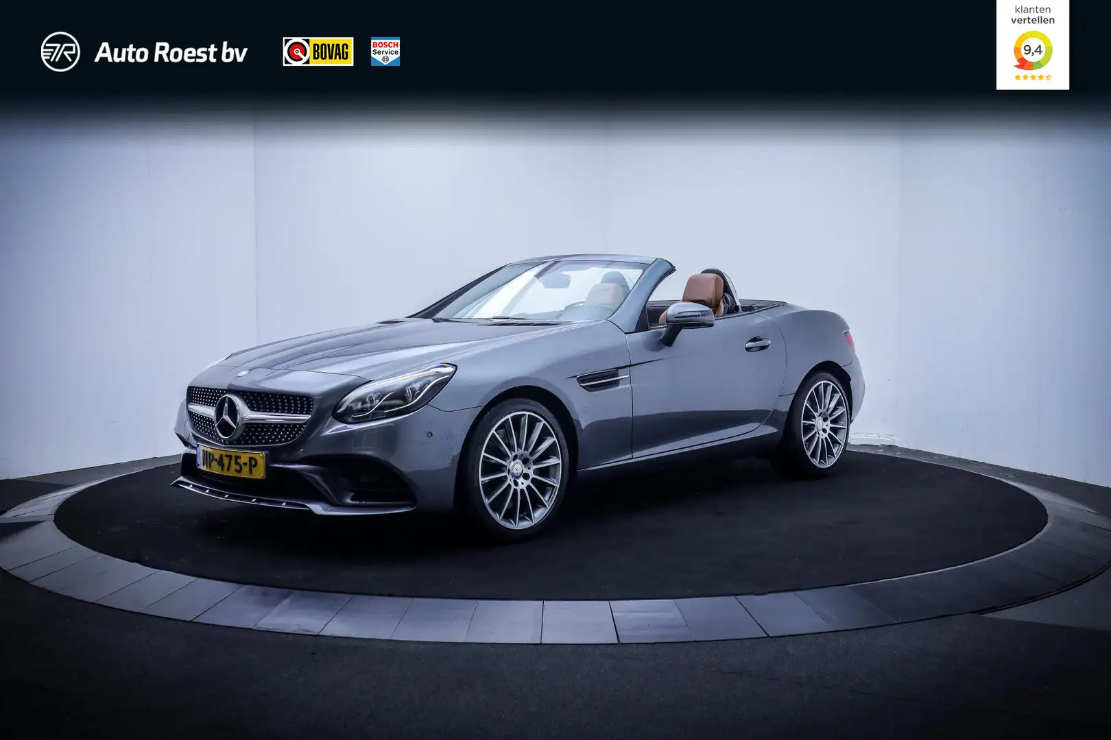 Mercedes-Benz SLC 180 180T 9G-Tr. AMG-Line FULL LED | AIRSCARF | PANO | Grau - 1