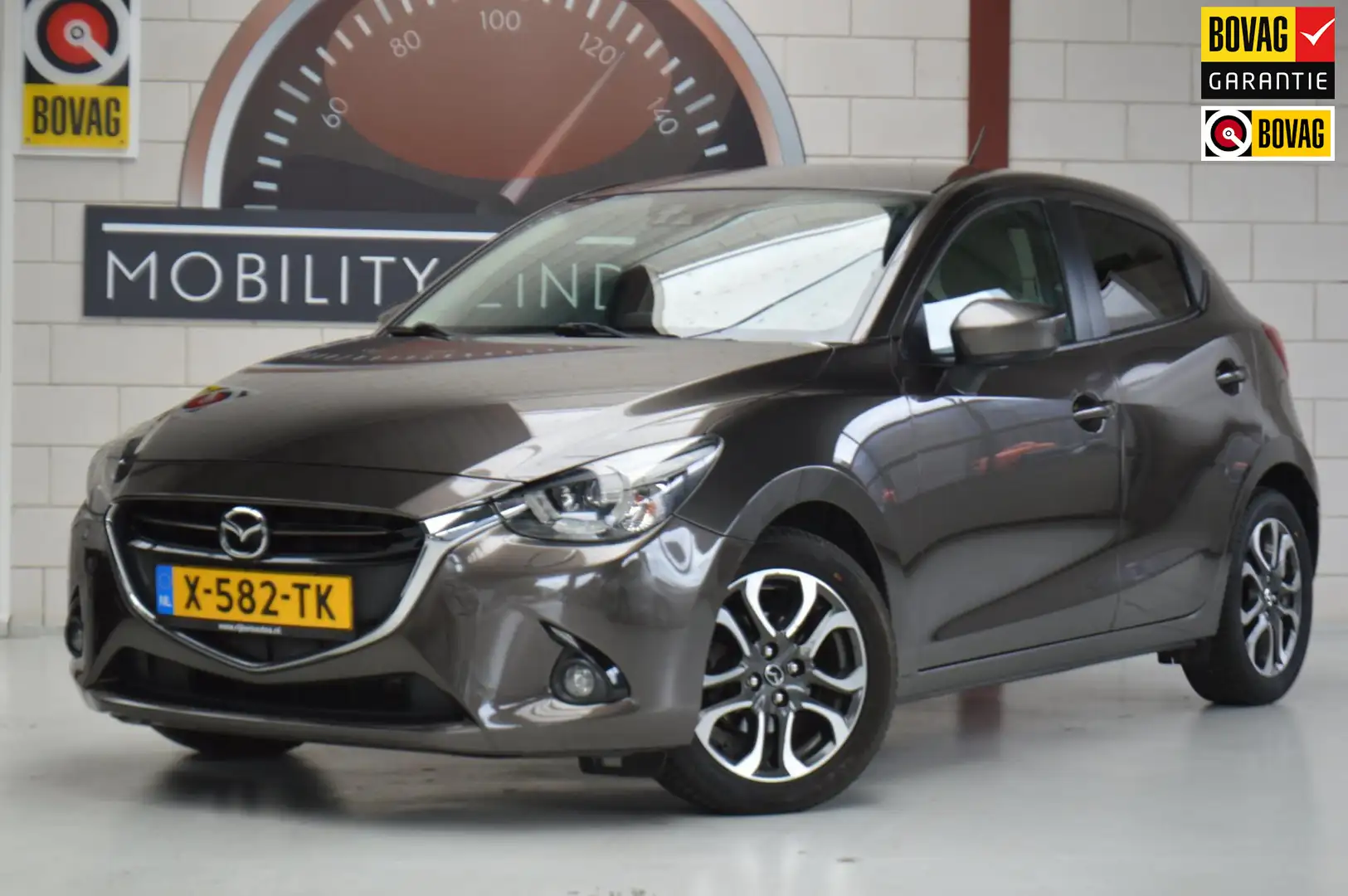 Mazda 2 1.5 Skyactiv-G GT-M AUTOMAAT LEDER HEAD-UP XENON A Bruin - 1