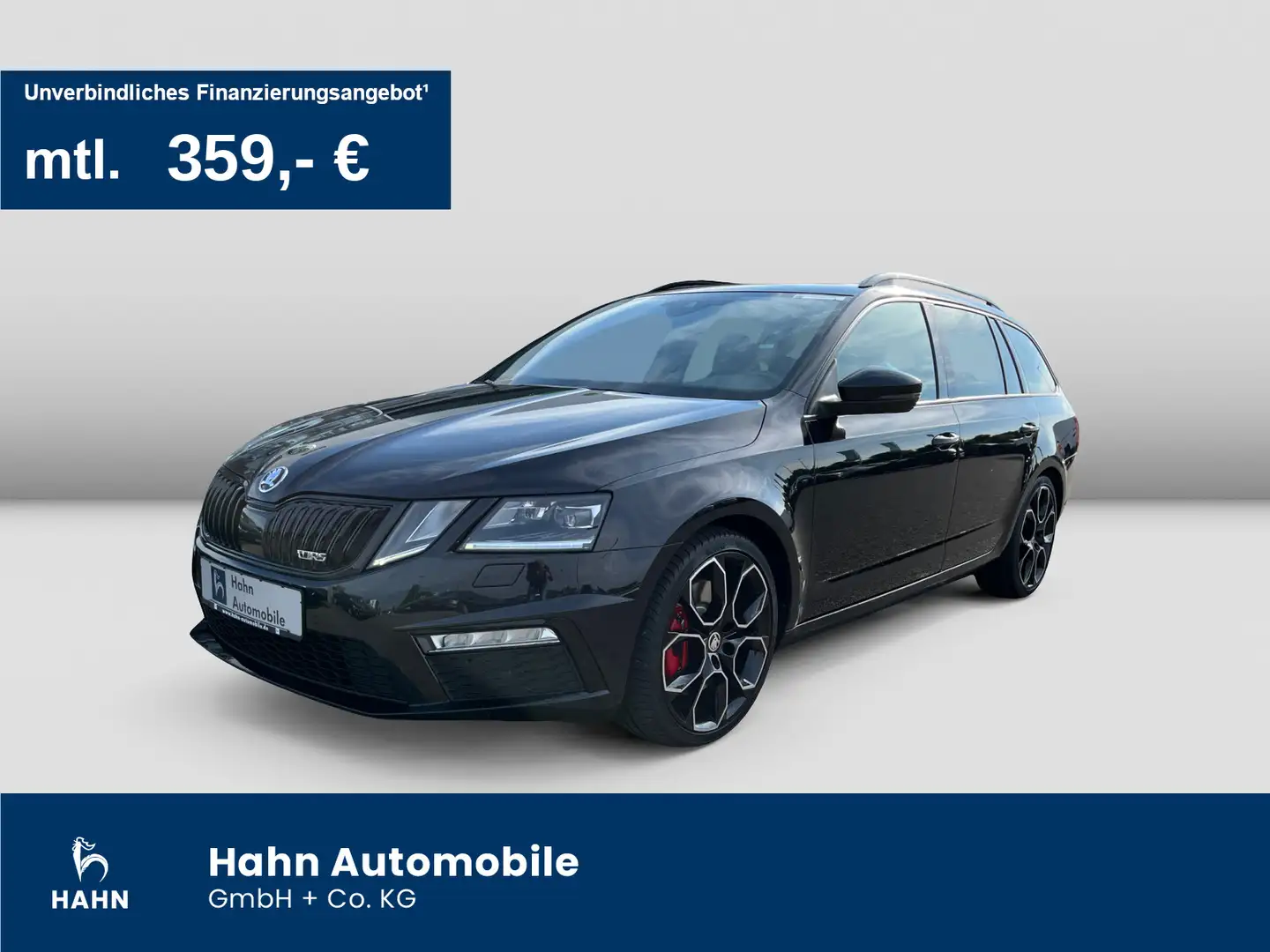 Skoda Octavia Combi RS 2.0TSI DSG LED AHK Pano ACC DCC Nero - 1