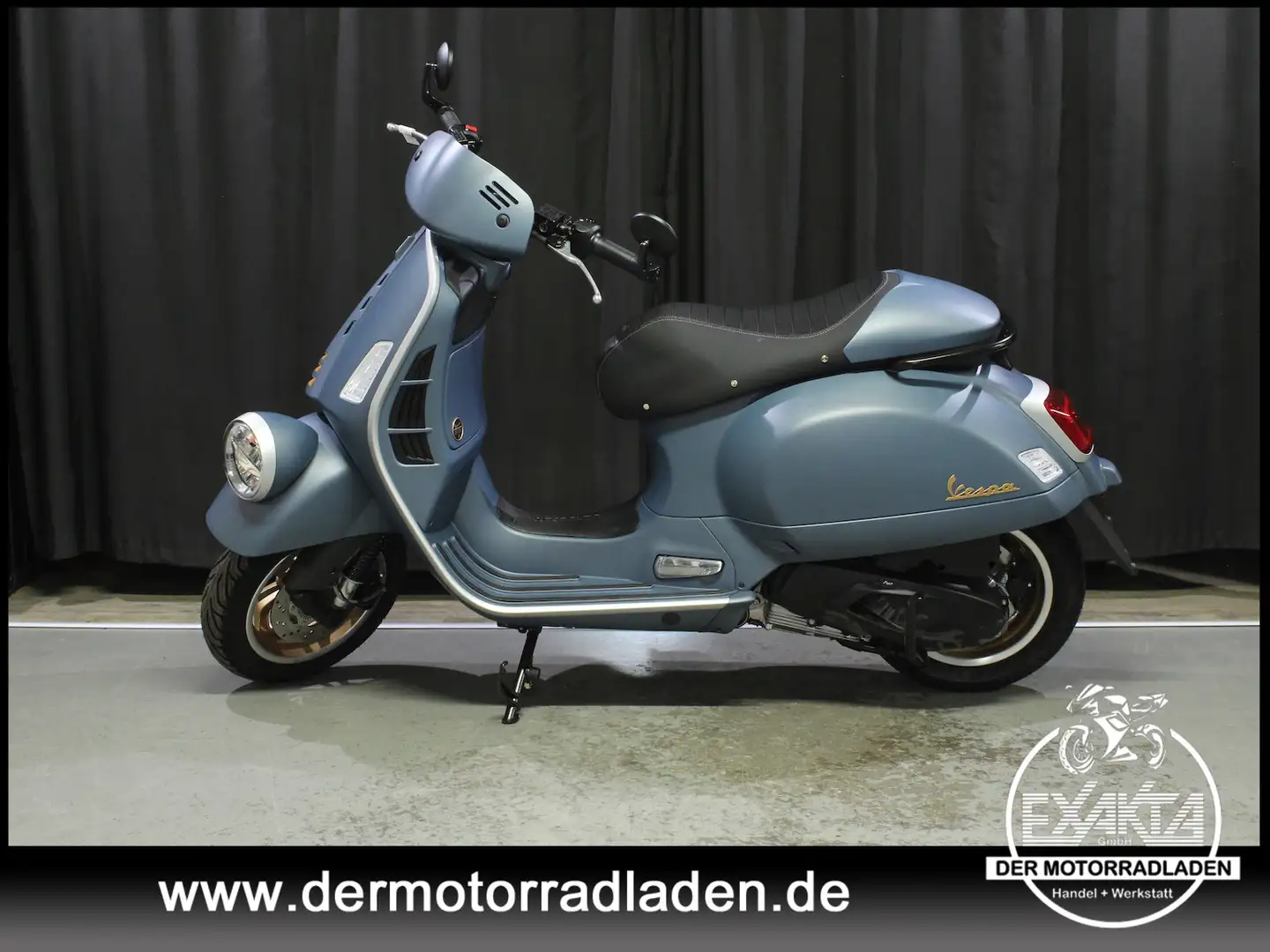 Vespa GT GTV 310 ABS E5+ Officina 8 Bleu - 2