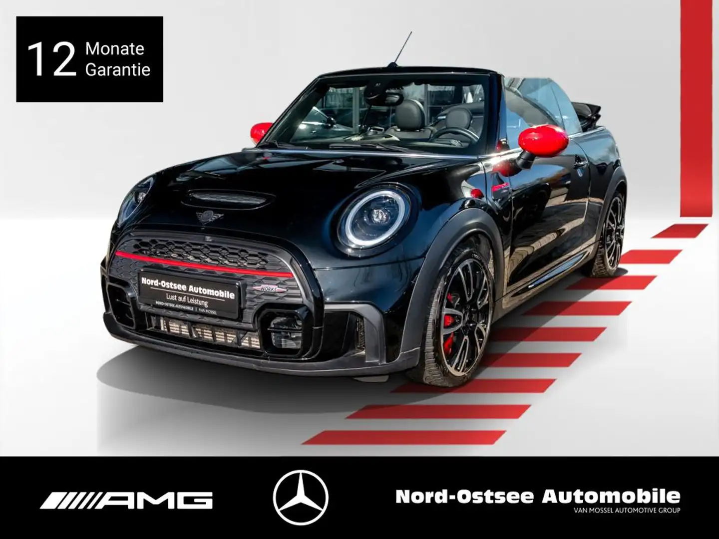 MINI John Cooper Works Cabrio NAVI LED Azul - 1