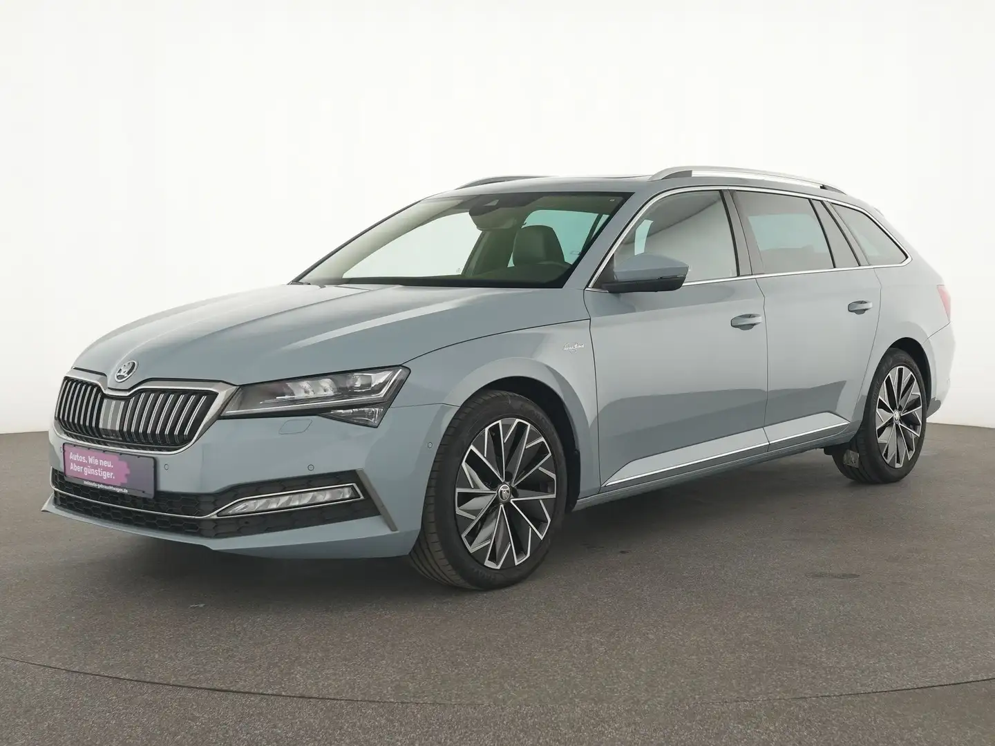 Skoda Superb L&K Leder|Canton|Navi|AHK|Pano|ACC|PDC Bleu - 2