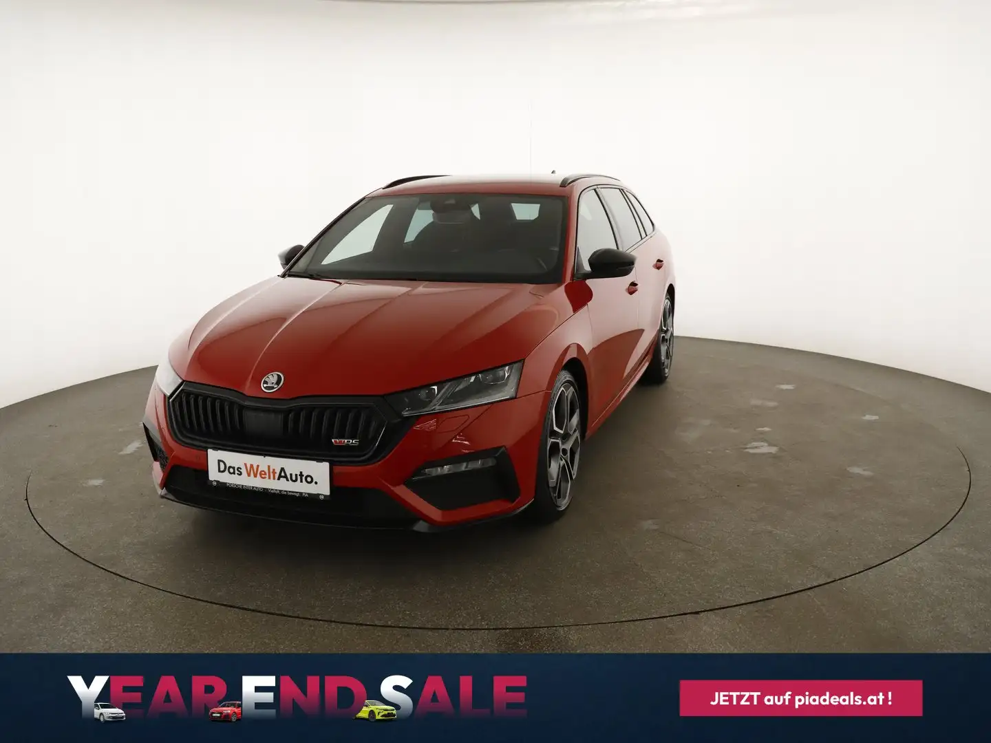 Skoda Octavia 4x4 RS TDI DSG Rot - 1