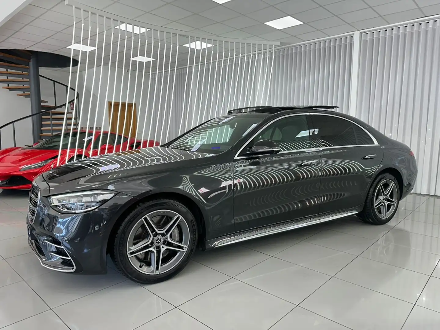 Mercedes-Benz S 350 350d 9G-Tronic 4Matic Grijs - 2