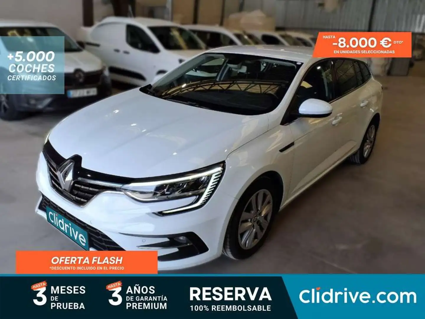 Renault Megane S.T. 1.5dCi Blue Equilibre 85kW Blanco - 1