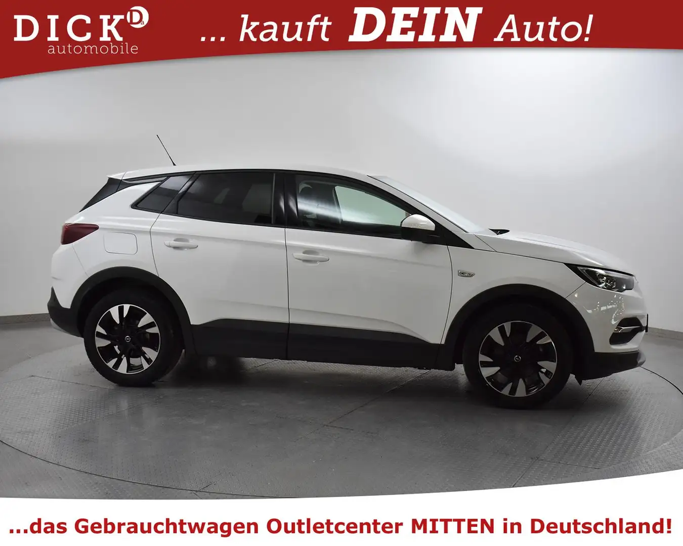 Opel Grandland X 1.5d Elegan NAVI+KAM+LED+SHZ+KEY+18" Weiß - 2