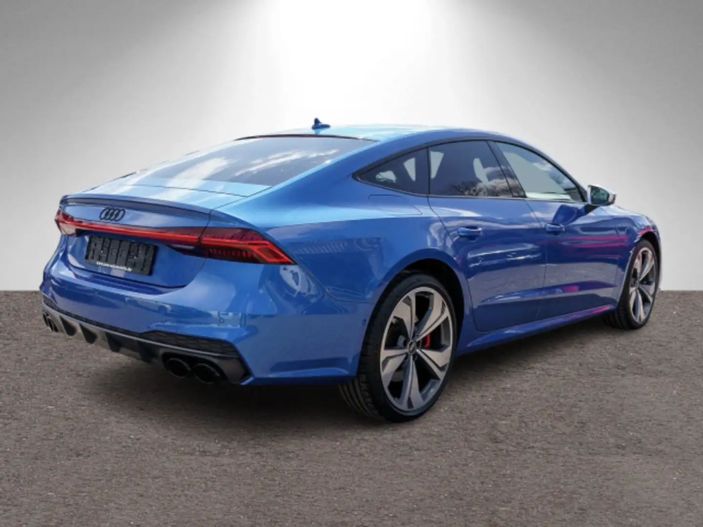 Audi S7 quattro 3.0TDI Navi Matrix Pano B&O Синій - 2