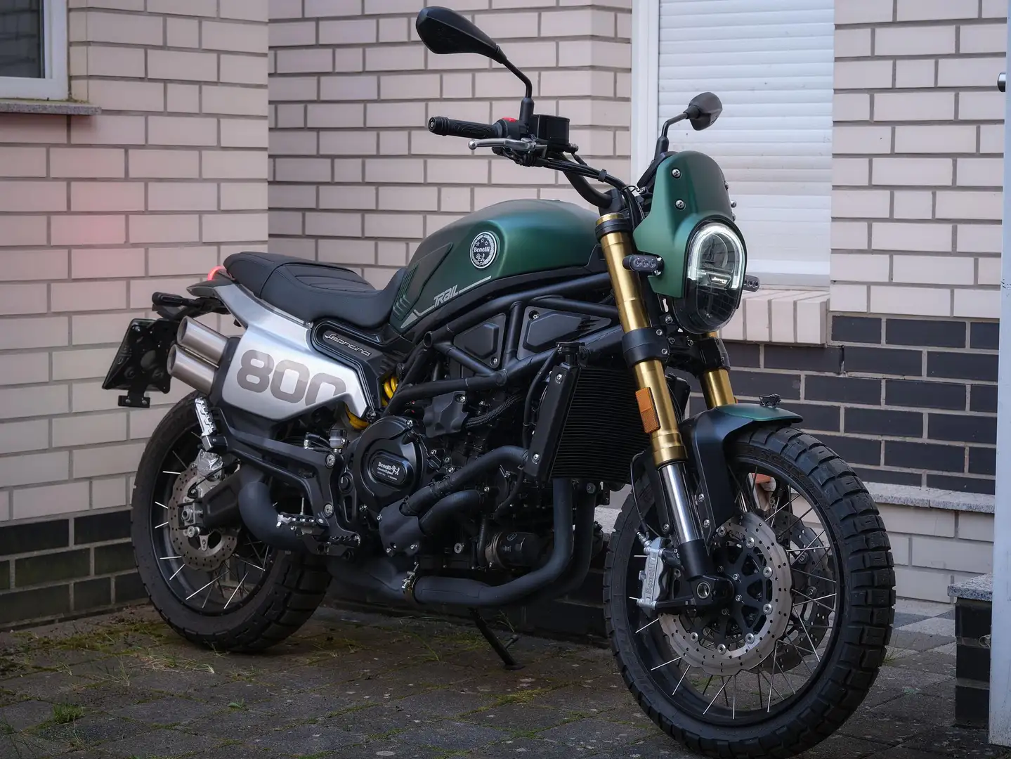 Benelli Leoncino 800 Trail zelena - 1