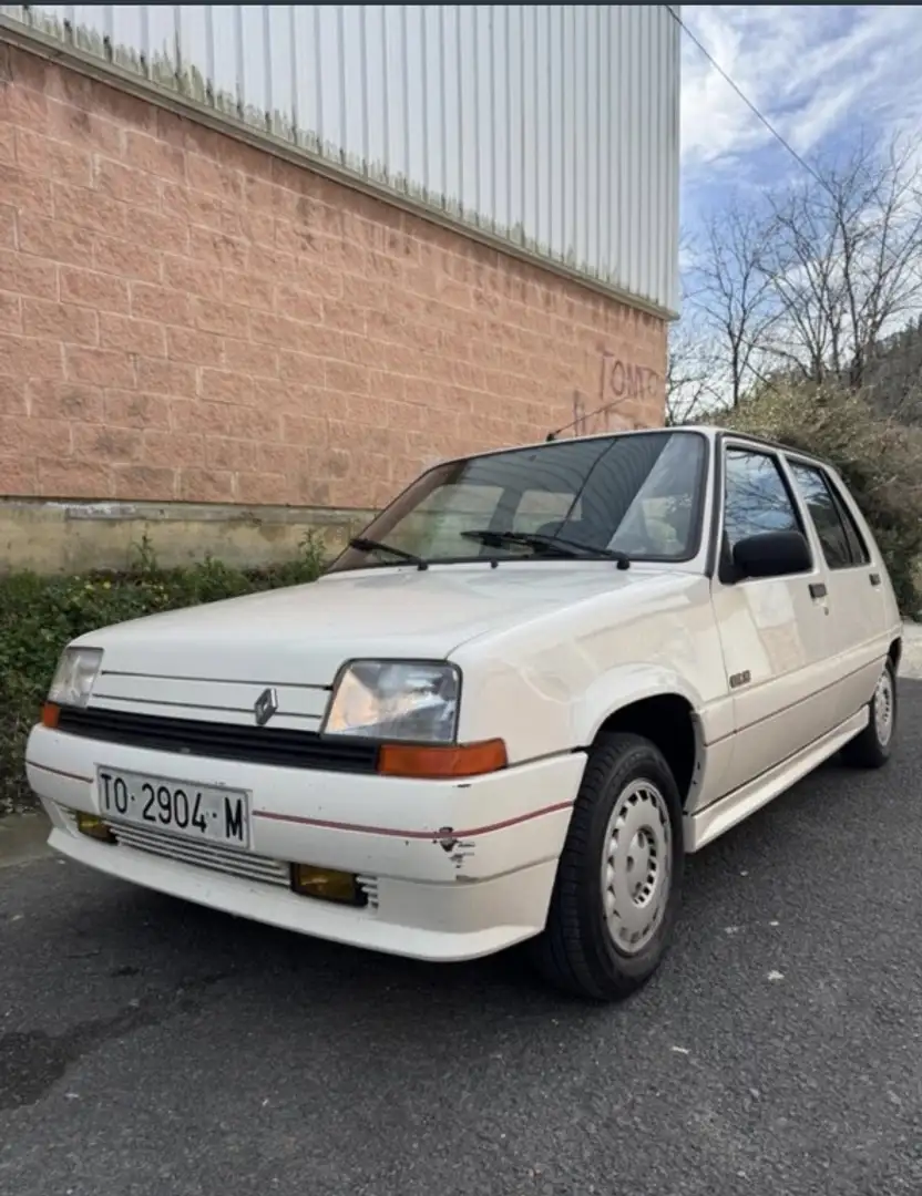Renault R 5 Supercinco 1.7 GTX / GTX Saga Blanco - 2