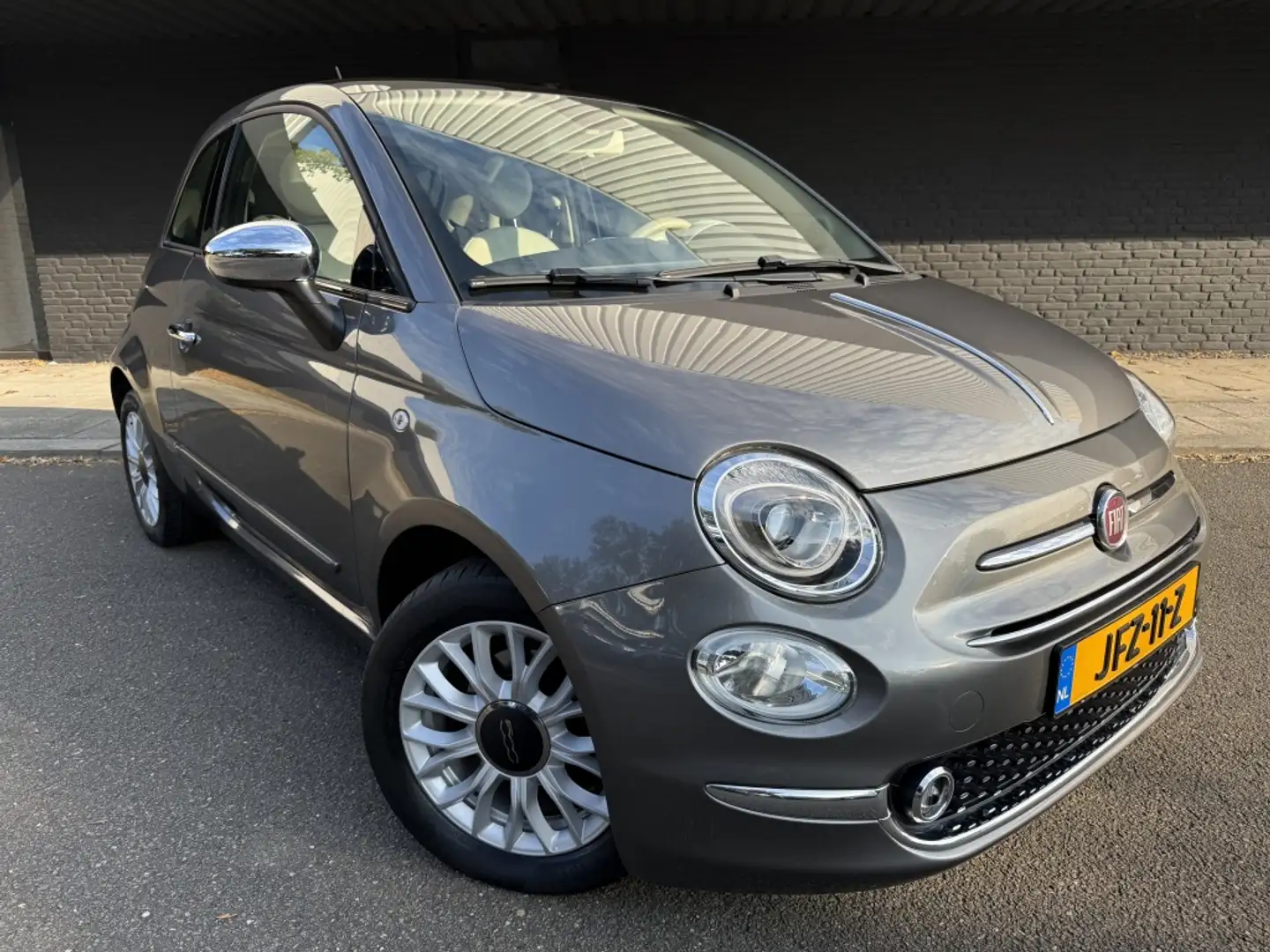 Fiat 500 1.2 Lounge // automaat // 50.000km! // Grigio - 1