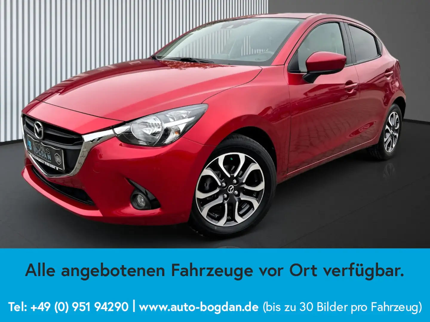 Mazda 2 Nakama Navi*Tempomat*PDC*SHZ*Alu Rot - 2