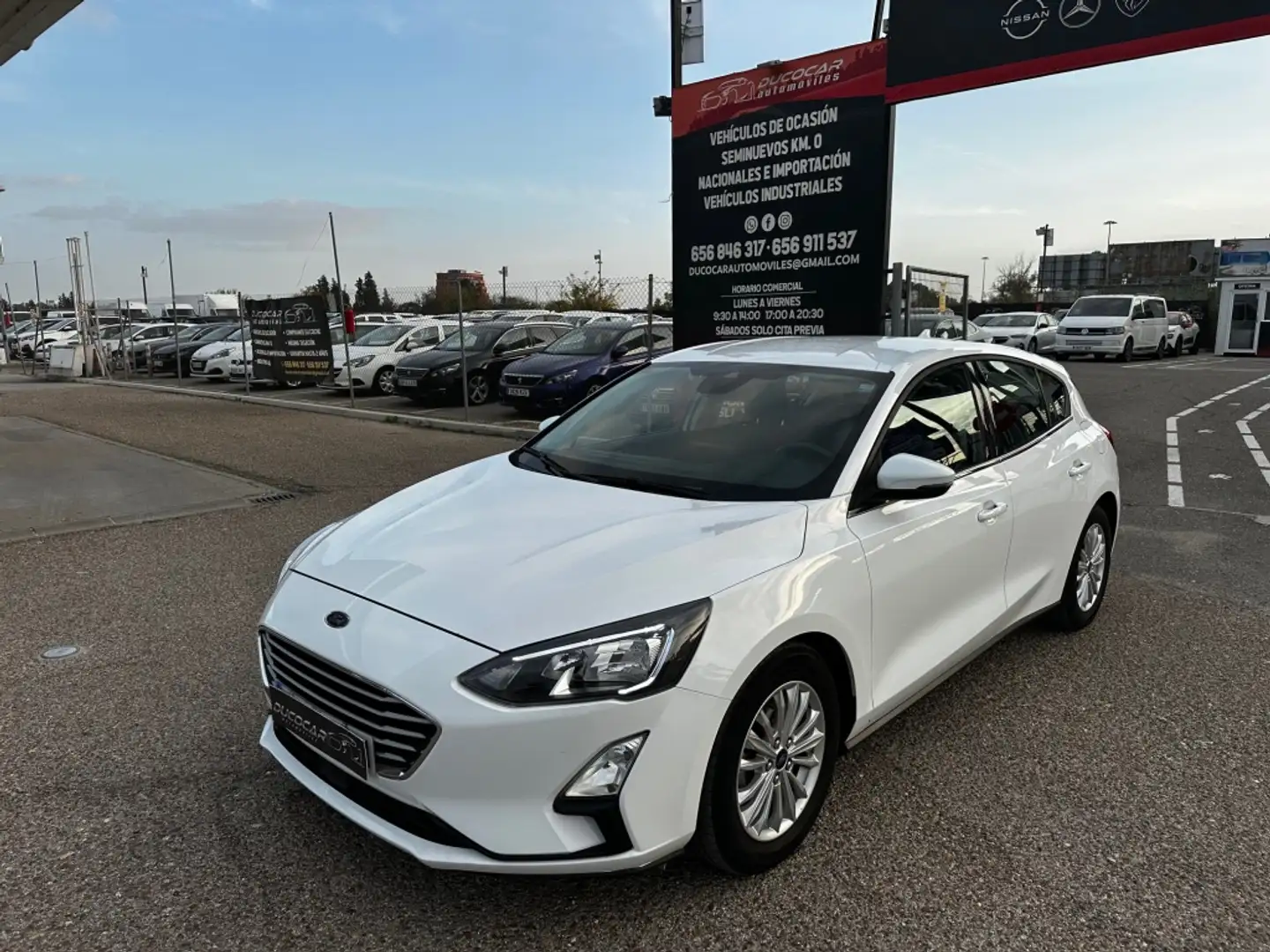 Ford Focus 1.5Ecoblue Titanium 120 Blanco - 2