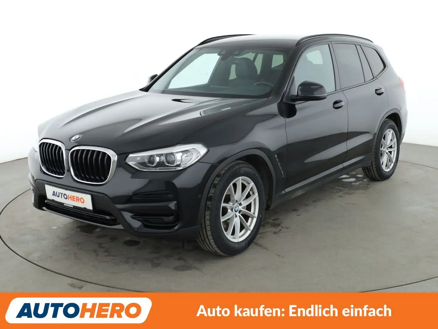 BMW X3 sDrive 18d Lounge Aut.*NAVI*TEMPO*LED*CAM*SHZ*PDC* Noir - 1